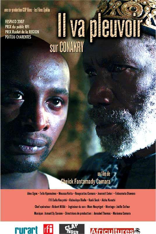 Постер фильма va pleuvoir sur Conakry