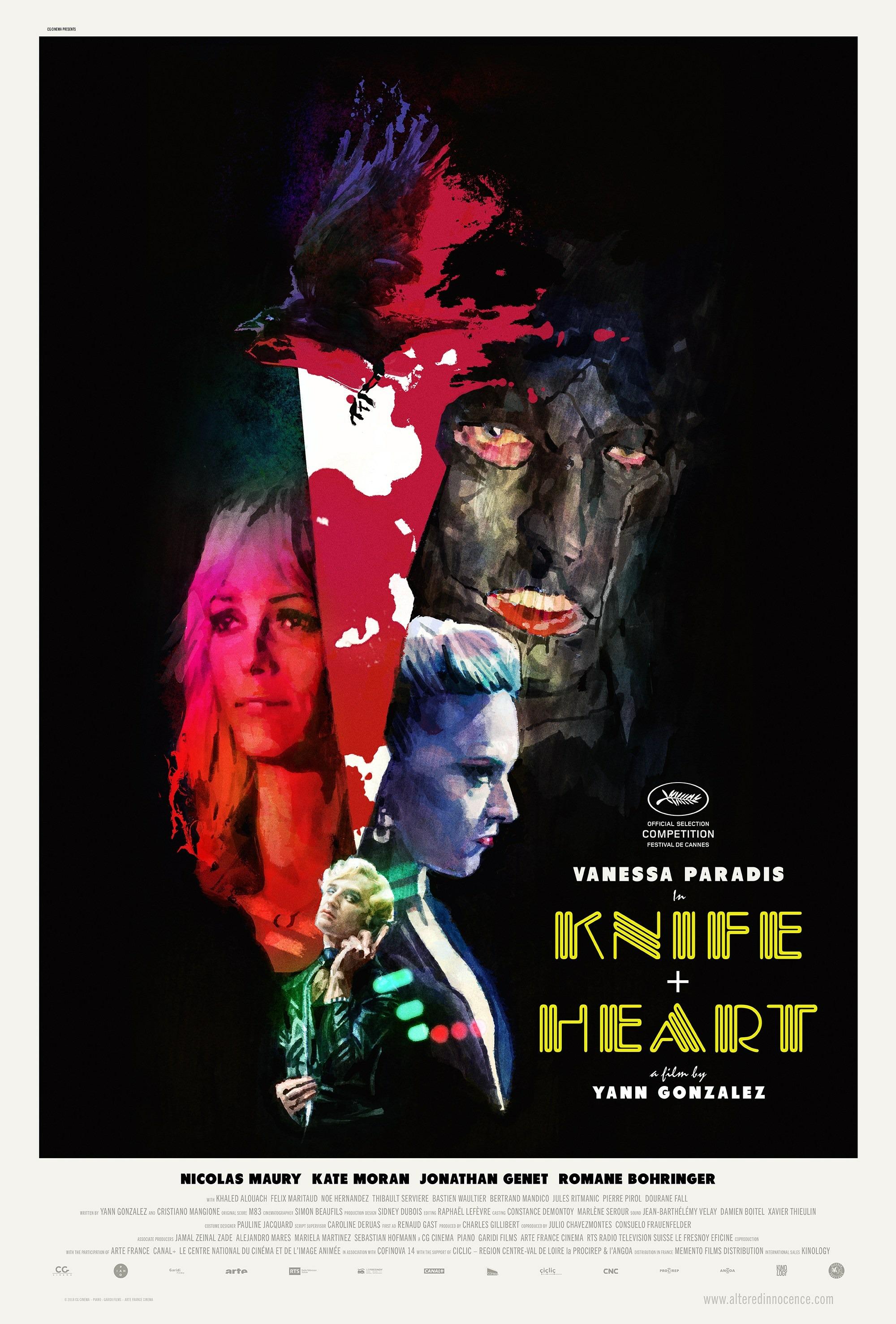 Постер фильма Нож в сердце | Un couteau dans le coeur 