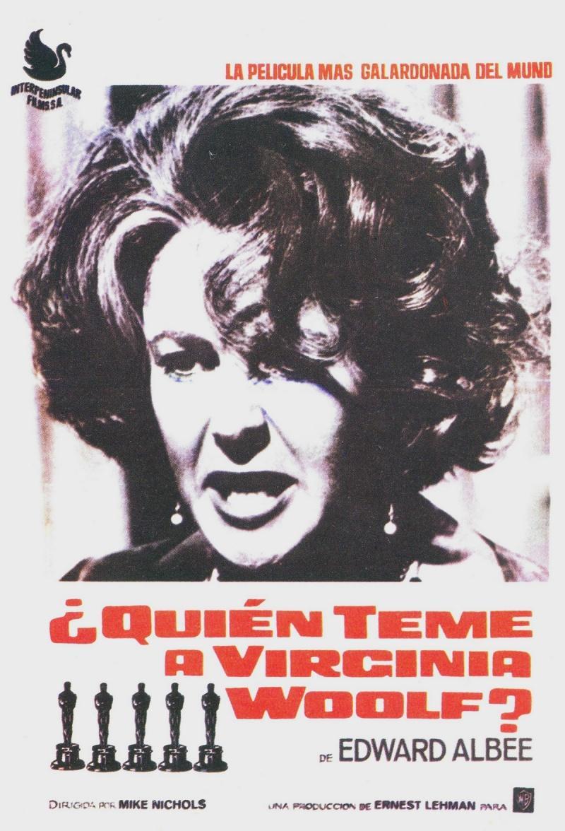 Постер фильма Кто боится Вирджинии Вульф? | Who's Afraid of Virginia Woolf?