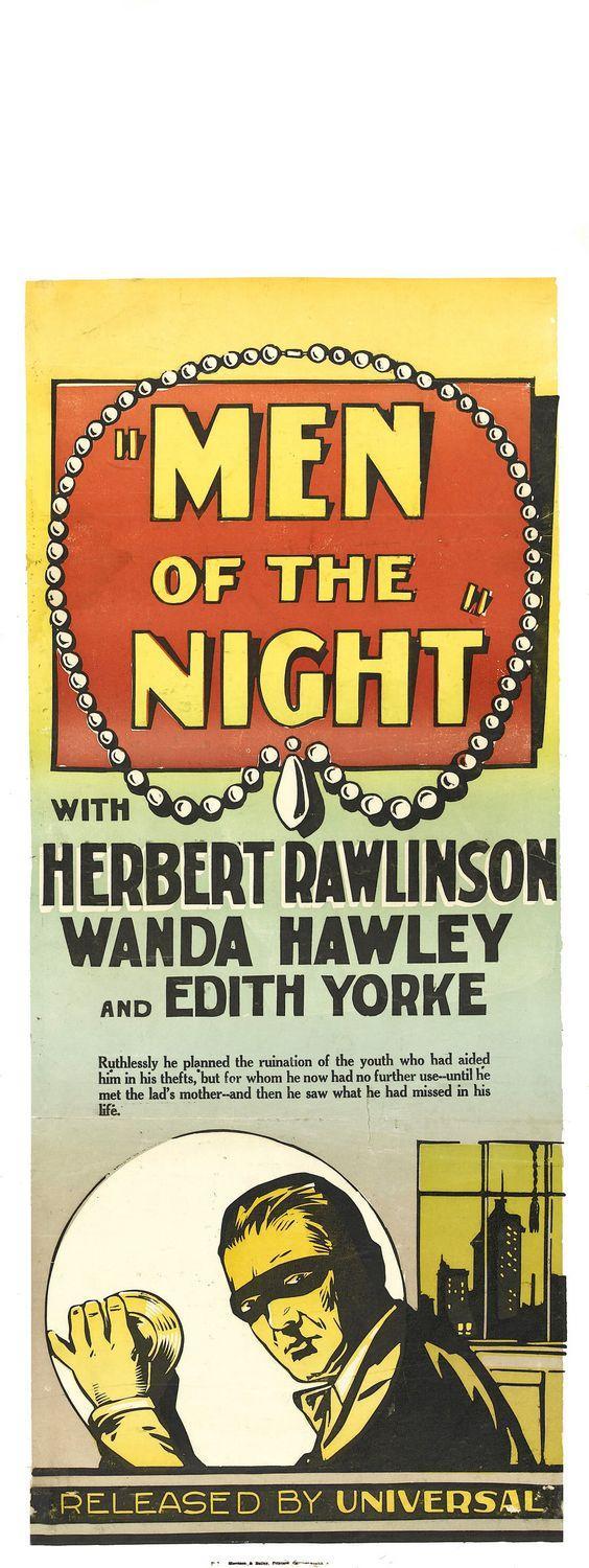Постер фильма Men of the Night