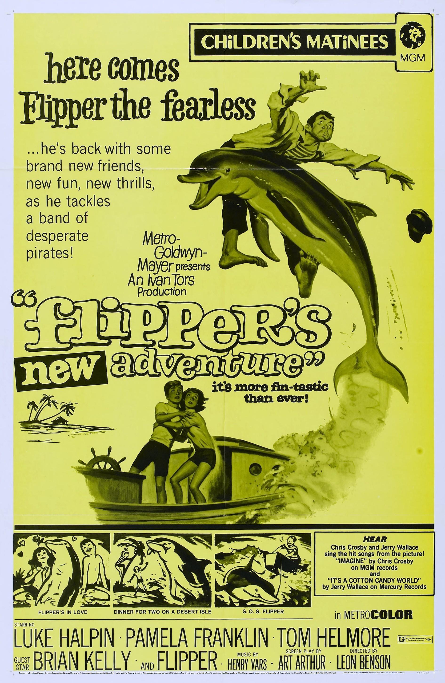 Постер фильма Flipper's New Adventure