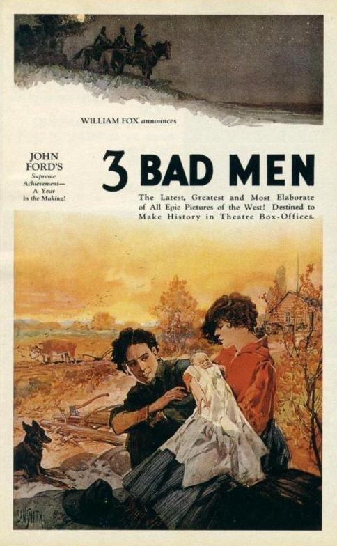 Постер фильма Три плохих человека | 3 Bad Men