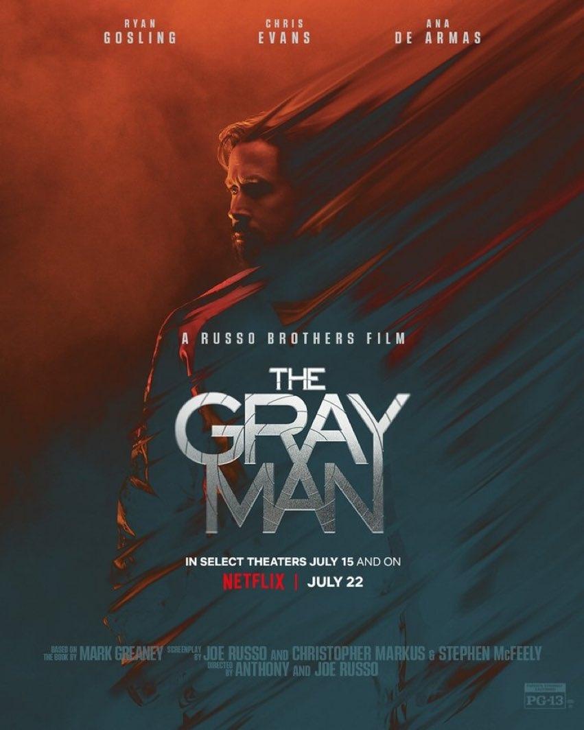 Постер фильма Серый человек | The Gray Man