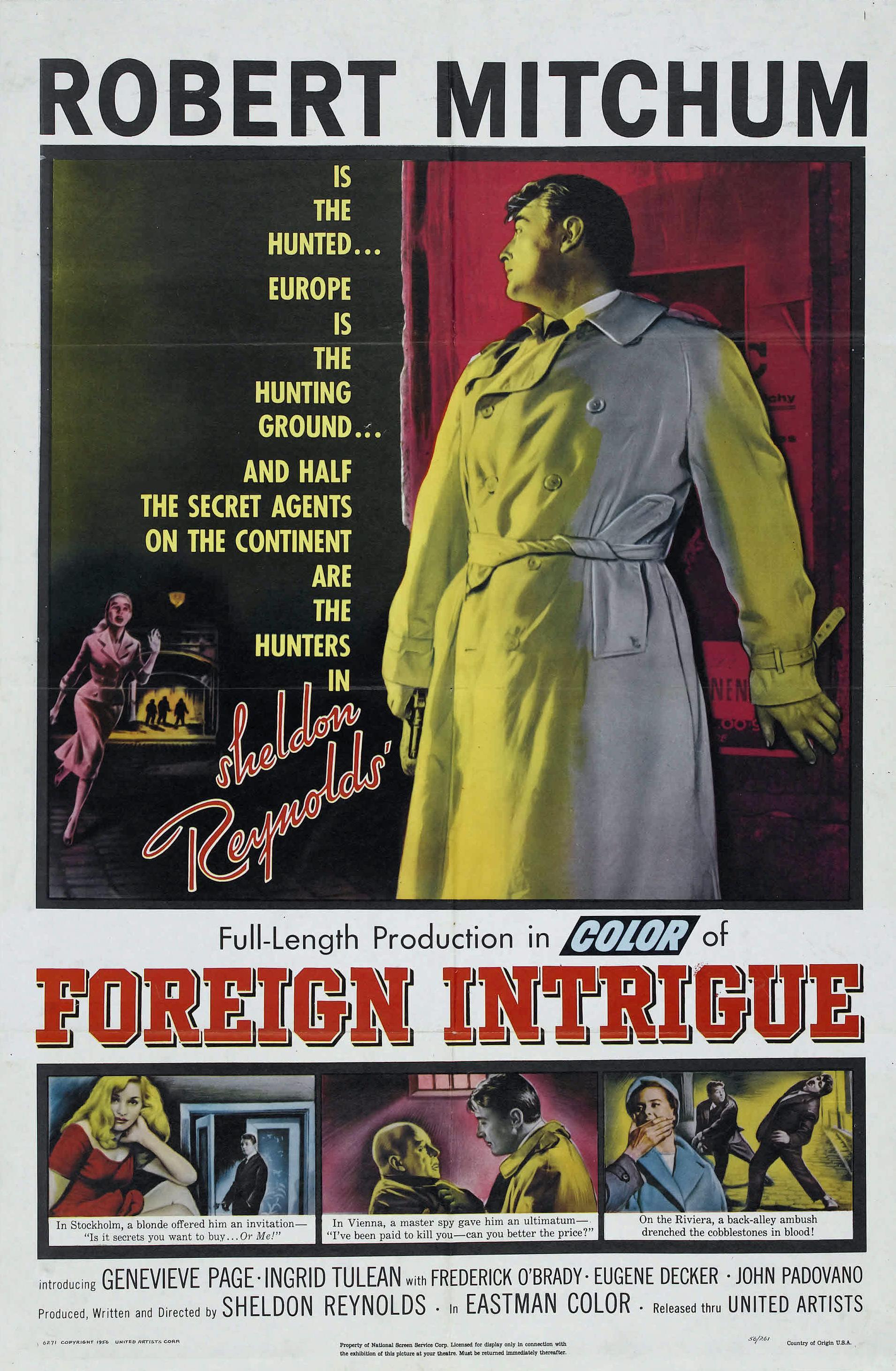 Постер фильма Иностранная интрига | Foreign Intrigue