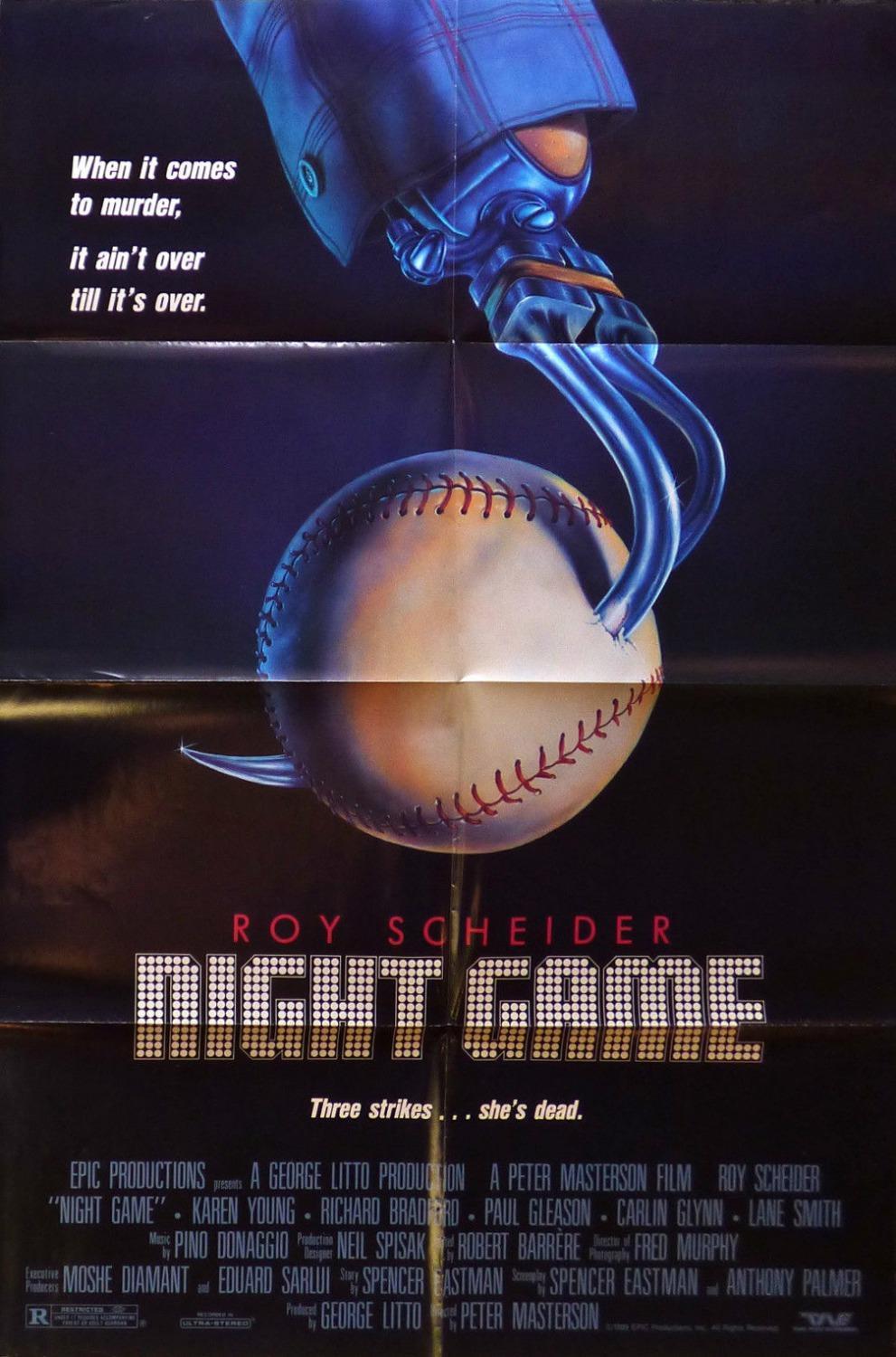 Постер фильма Ночная игра | Night Game
