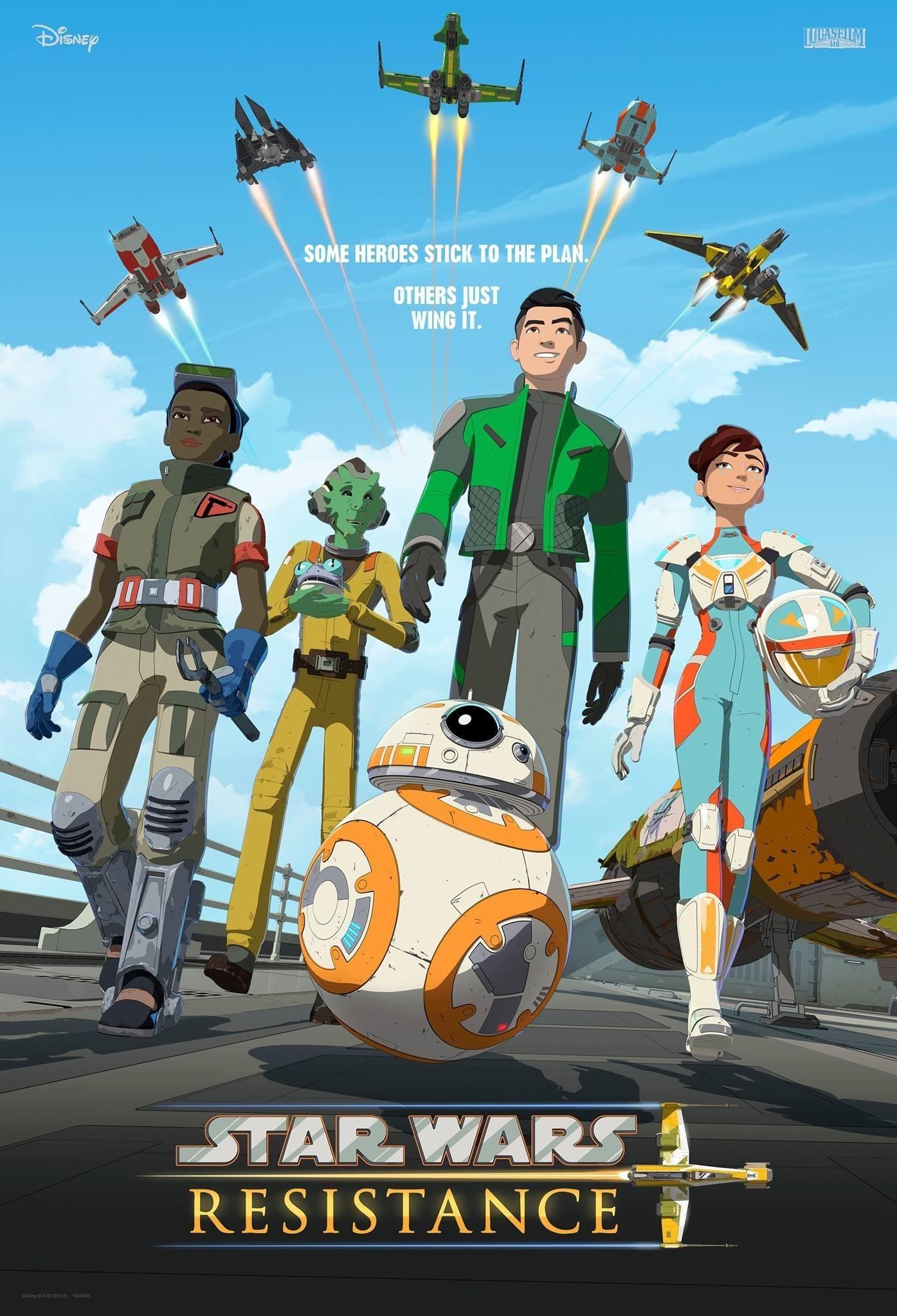 Постер фильма Звёздные войны: Сопротивление | Star Wars Resistance