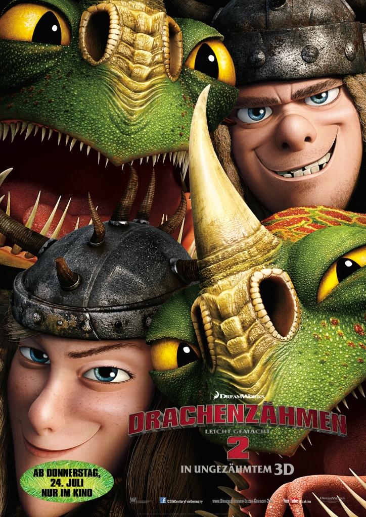 Постер фильма Как приручить дракона 2 | How to Train Your Dragon 2