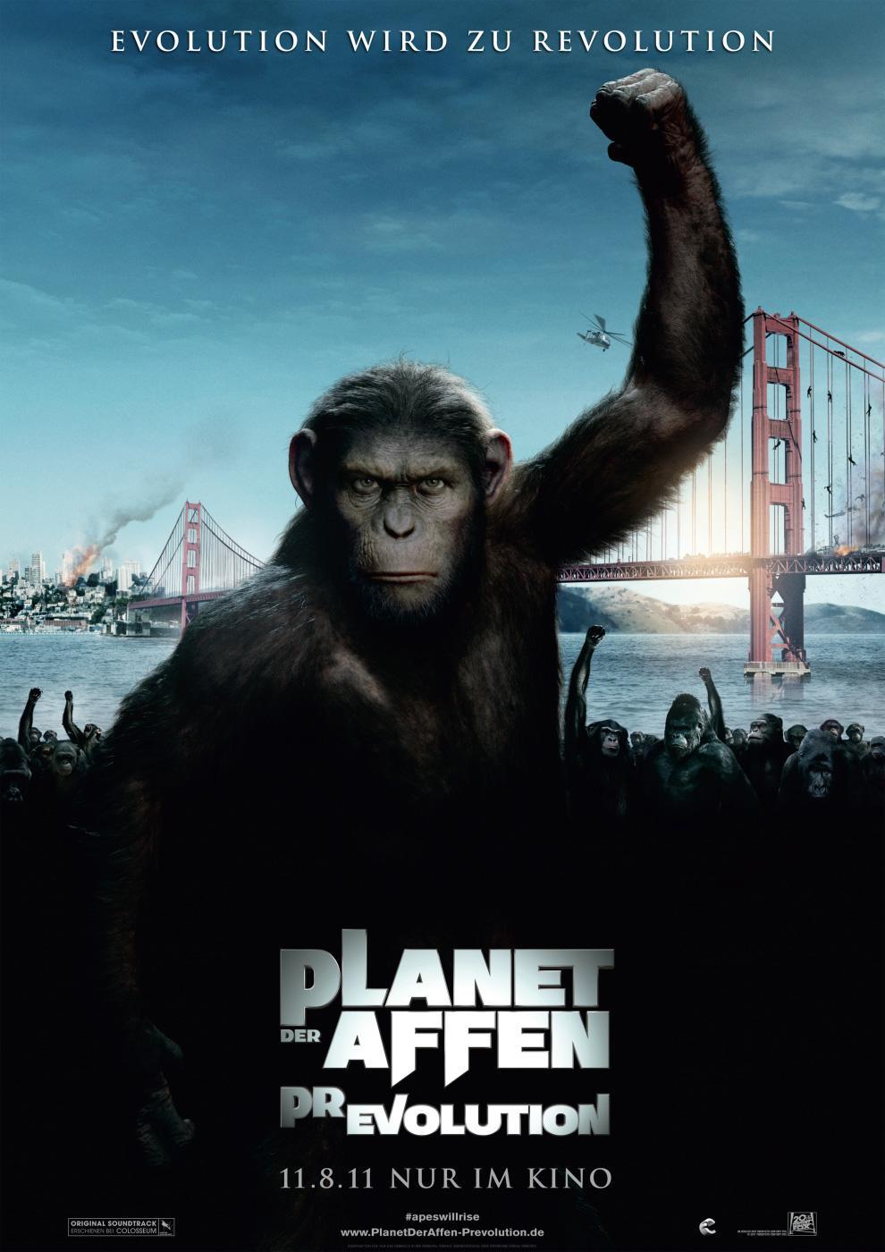 Постер фильма Восстание планеты обезьян | Rise of the Planet of the Apes