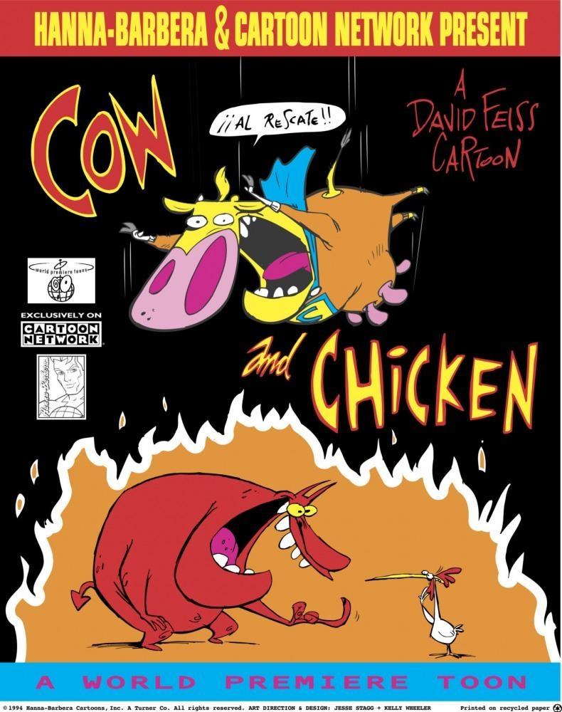 Постер фильма Коровка и Петушок | Cow and Chicken