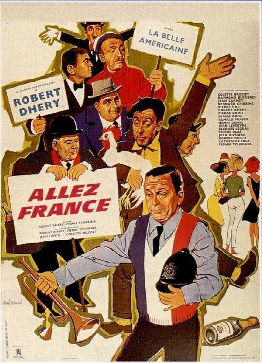 Постер фильма Вперед, Франция! | Allez France!