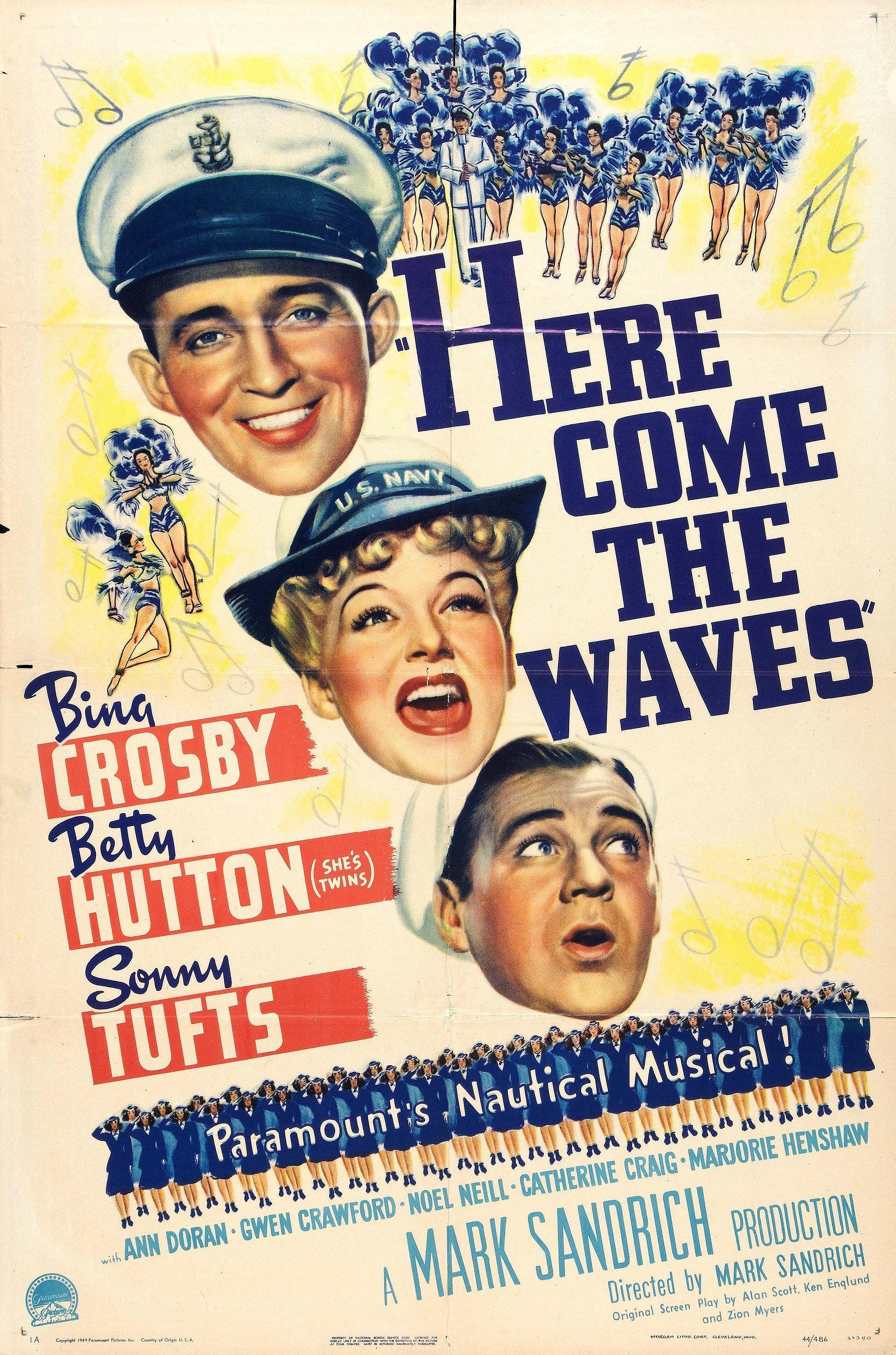 Постер фильма Сюда набегают волны | Here Come the Waves