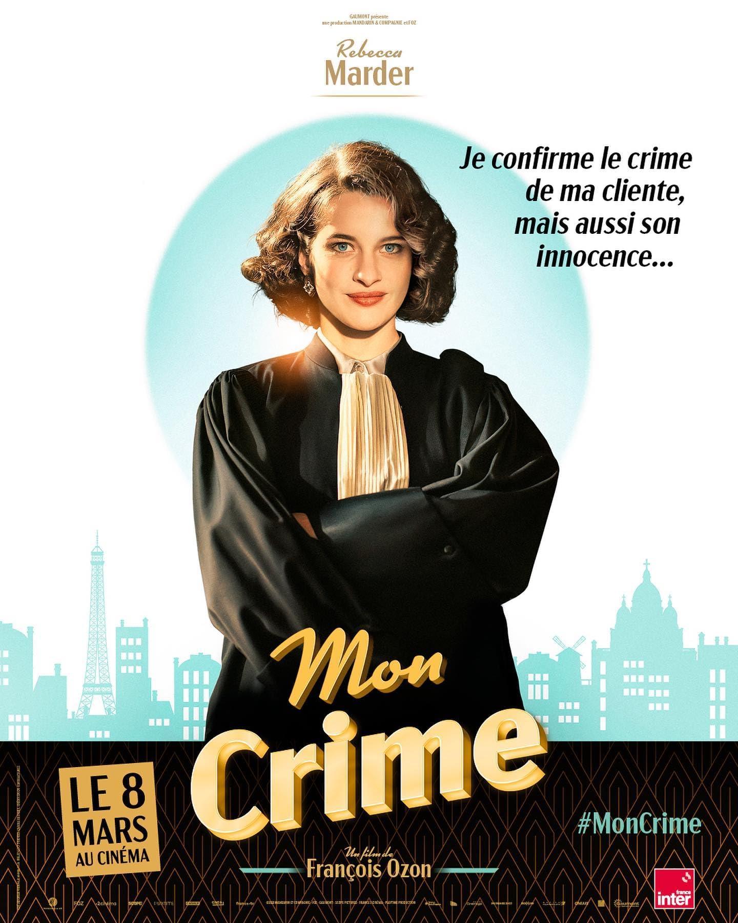 Постер фильма Моё преступление | Mon crime
