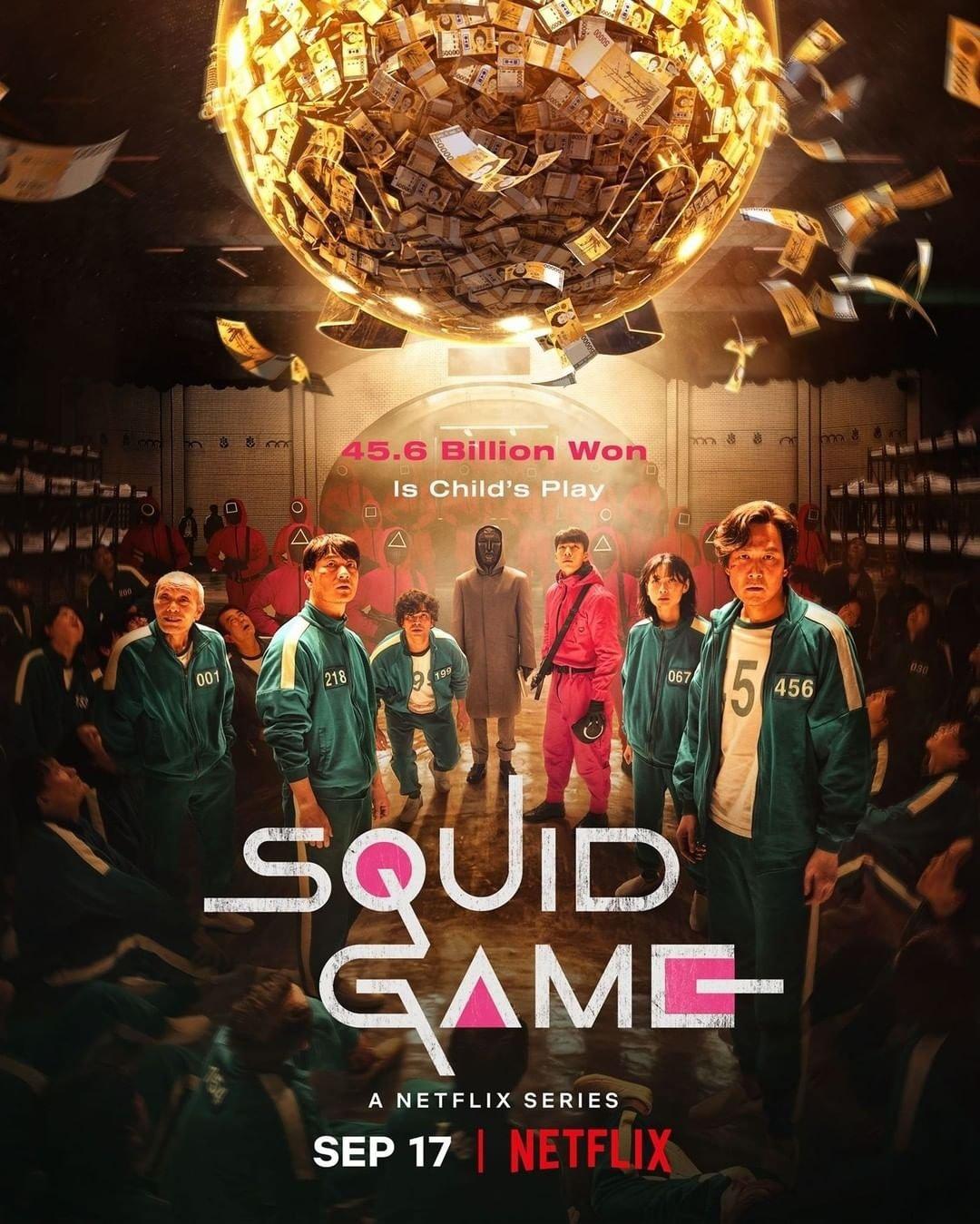 Постер фильма Игра в кальмара | Squid Game