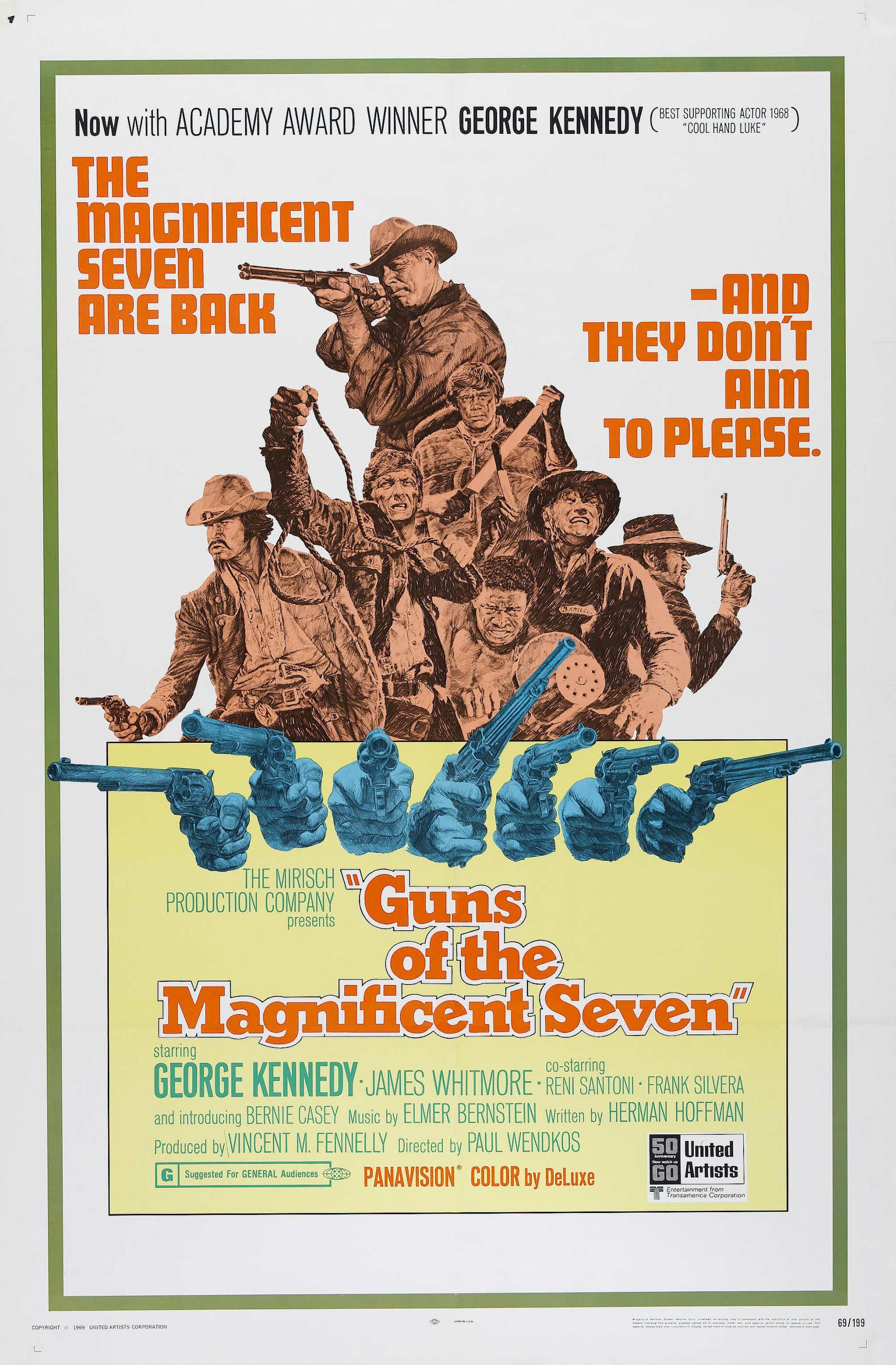 Постер фильма Ружья великолепной семерки | Guns of the Magnificent Seven