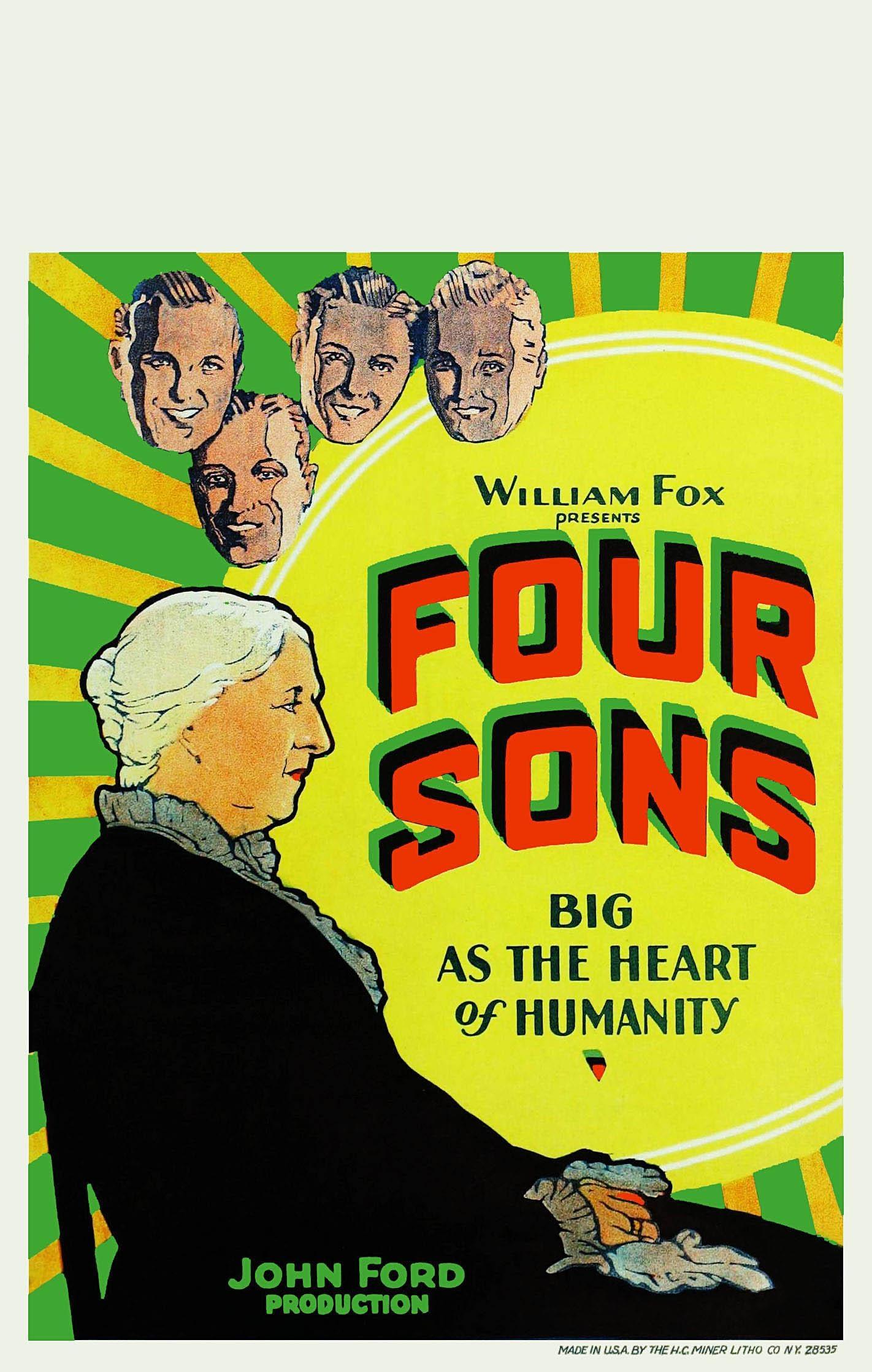 Постер фильма Четыре сына | Four Sons