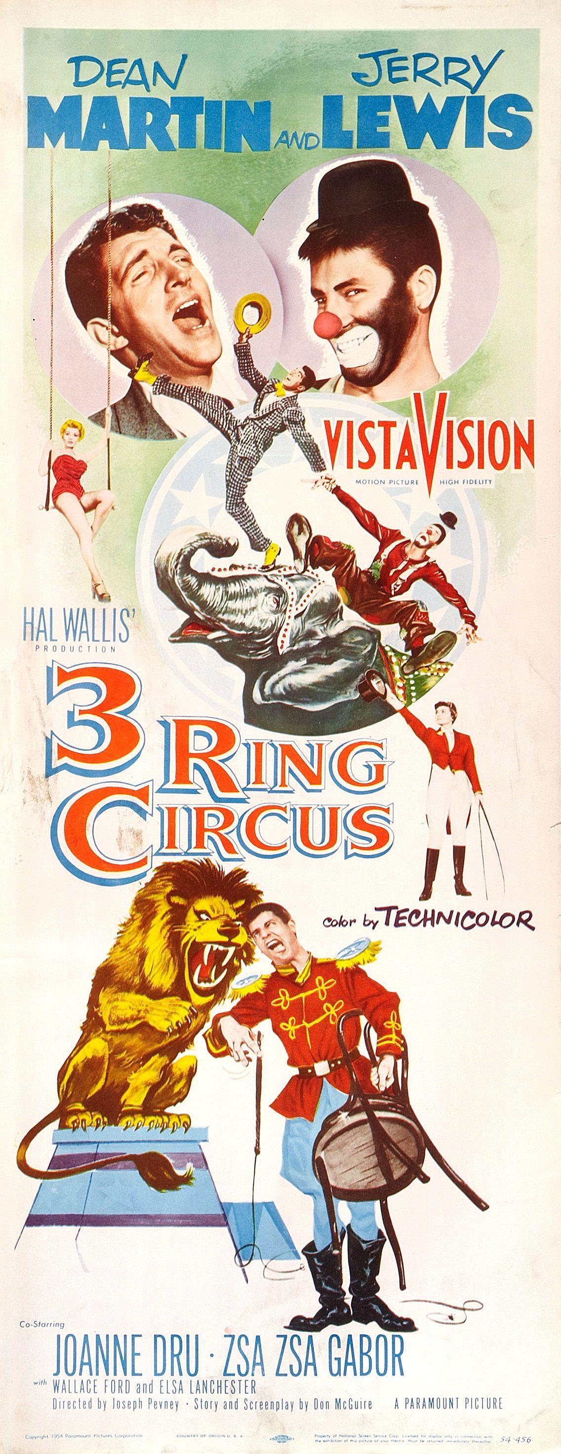 Постер фильма Три круга цирка | 3 Ring Circus