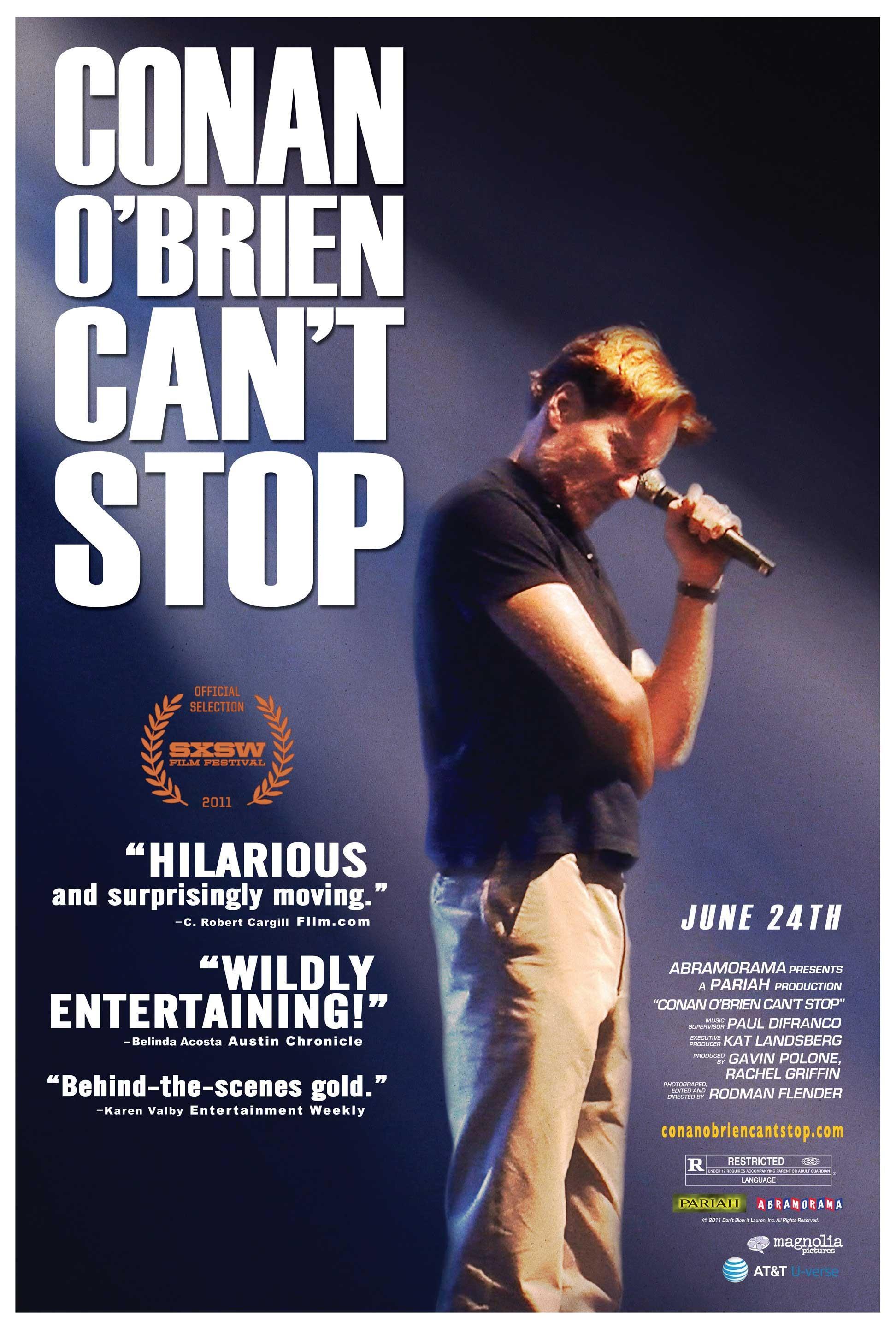 Постер фильма Conan O'Brien Can't Stop