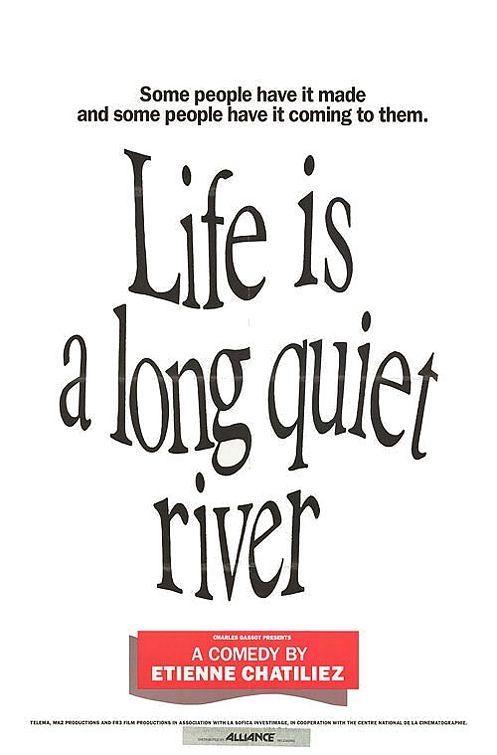 Постер фильма Жизнь - это долгая спокойная река | La vie est un long fleuve tranquille