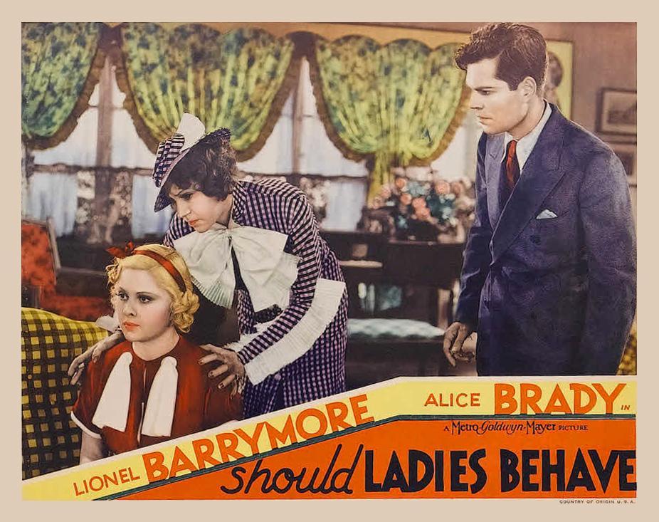 Постер фильма Should Ladies Behave