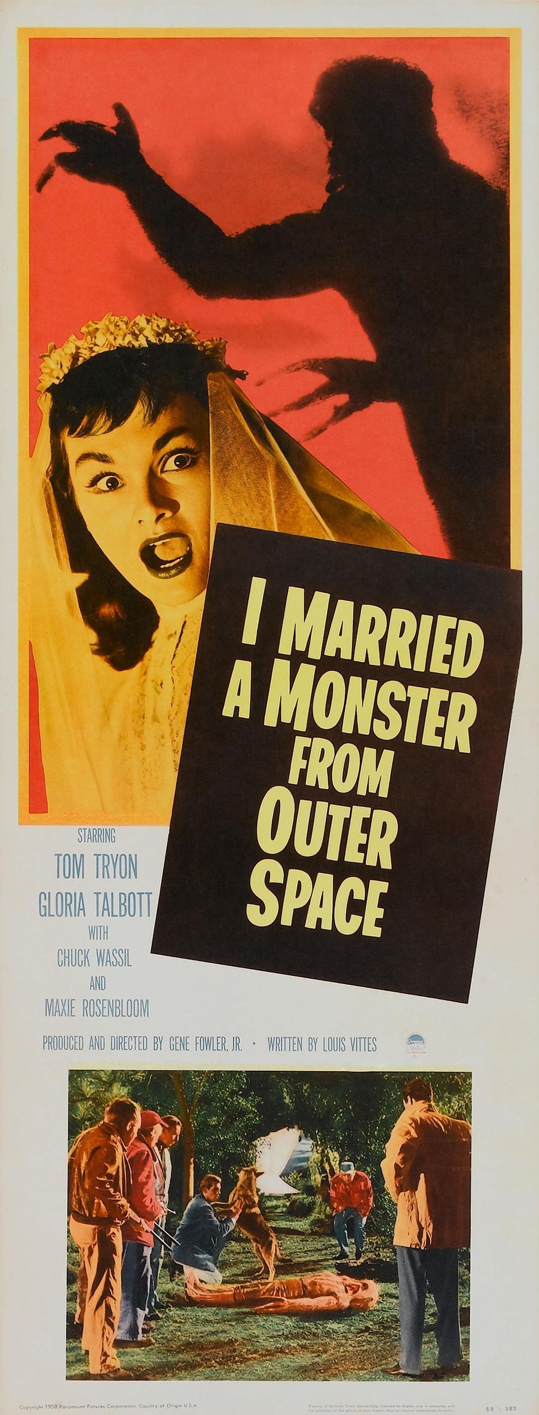 Постер фильма I Married a Monster from Outer Space