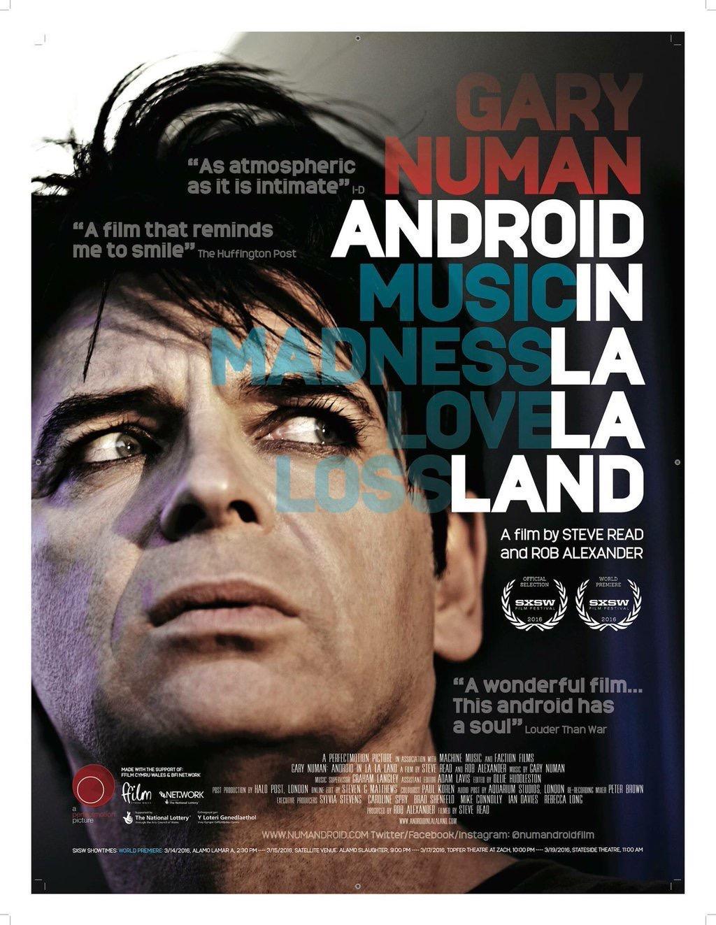 Постер фильма Гэри Ньюман: Андроид в Ла Ла Лэнд | Gary Numan: Android in La La Land