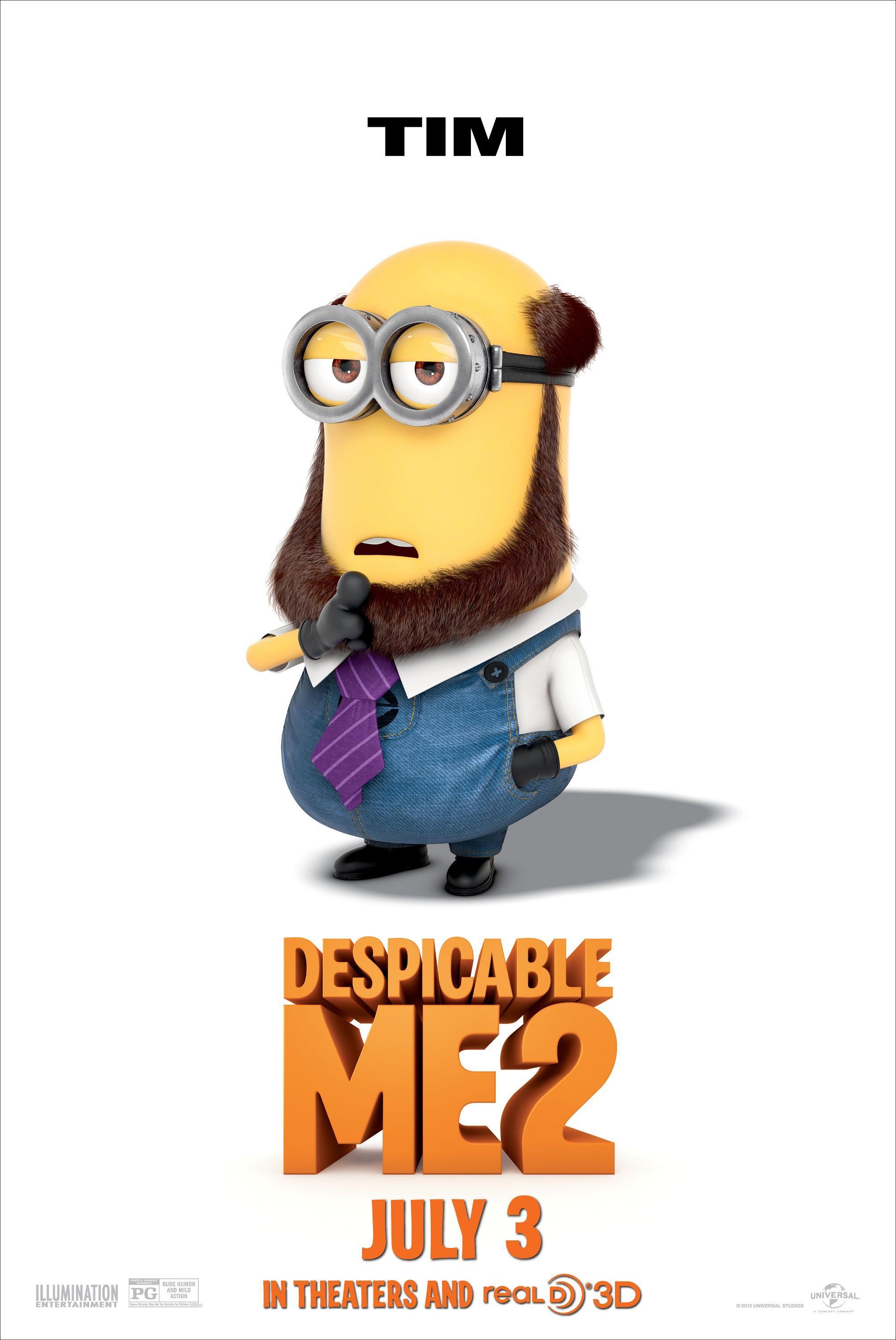 Постер фильма Гадкий Я 2 | Despicable Me 2