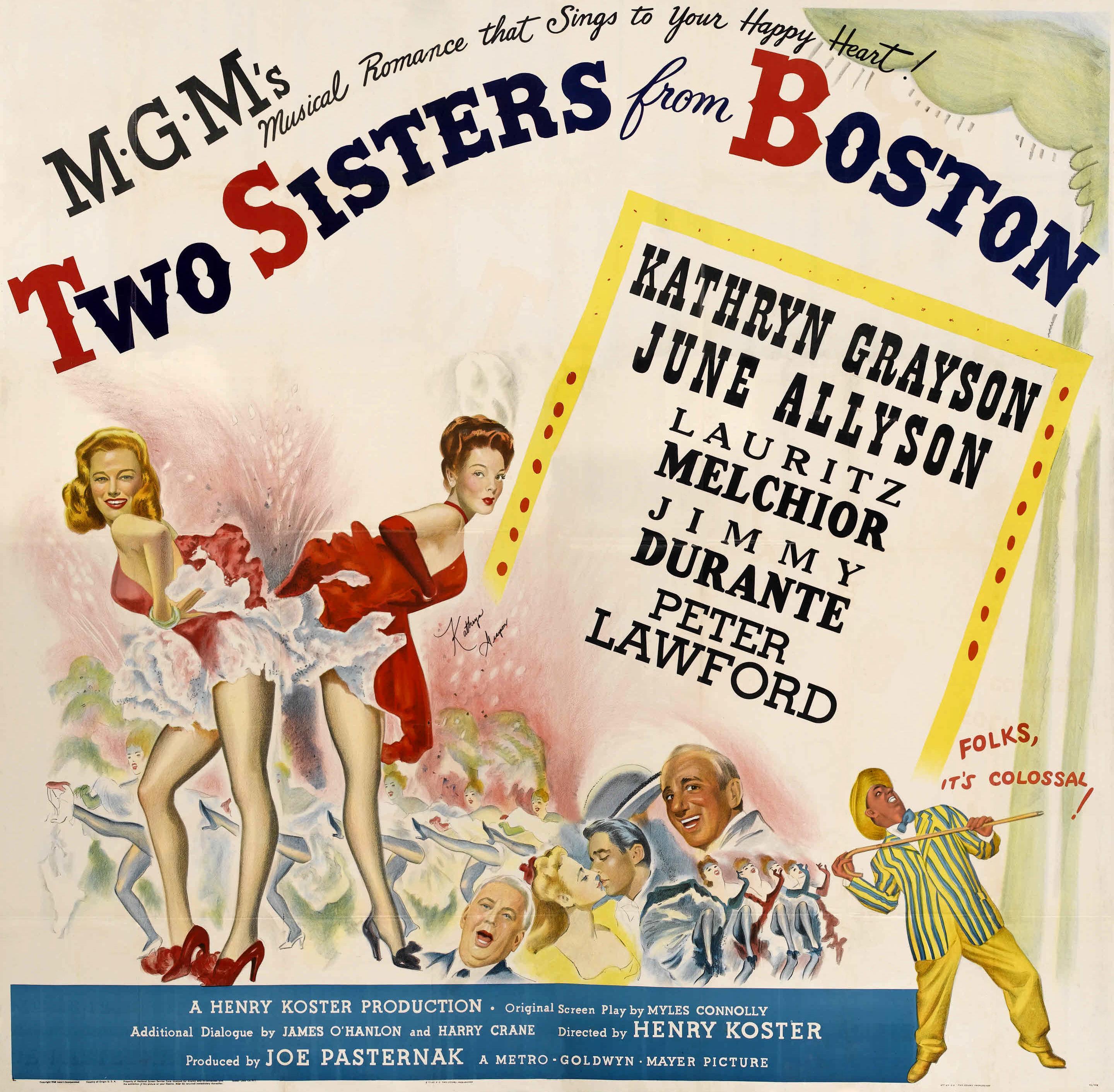 Постер фильма Two Sisters from Boston