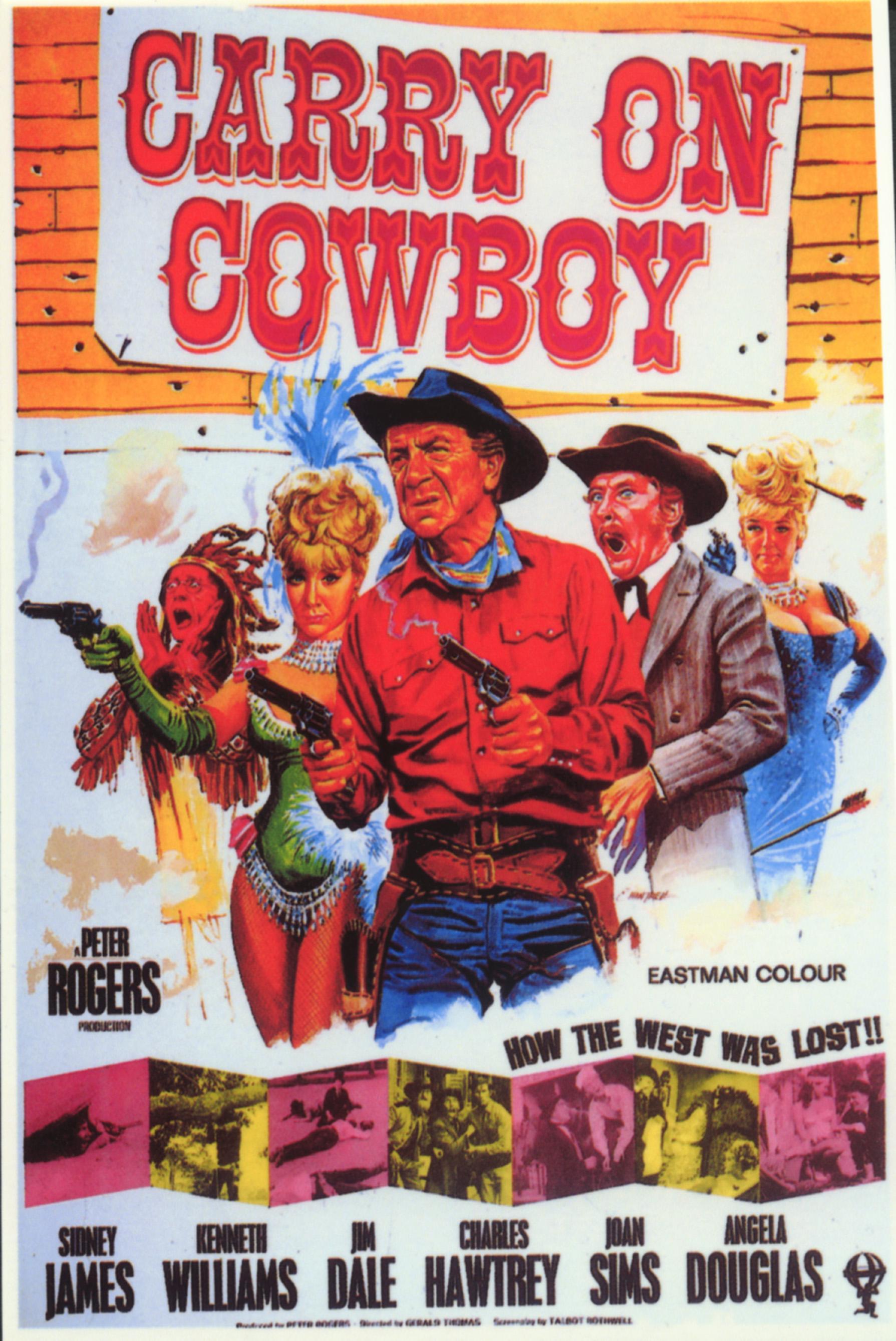 Постер фильма Carry on Cowboy