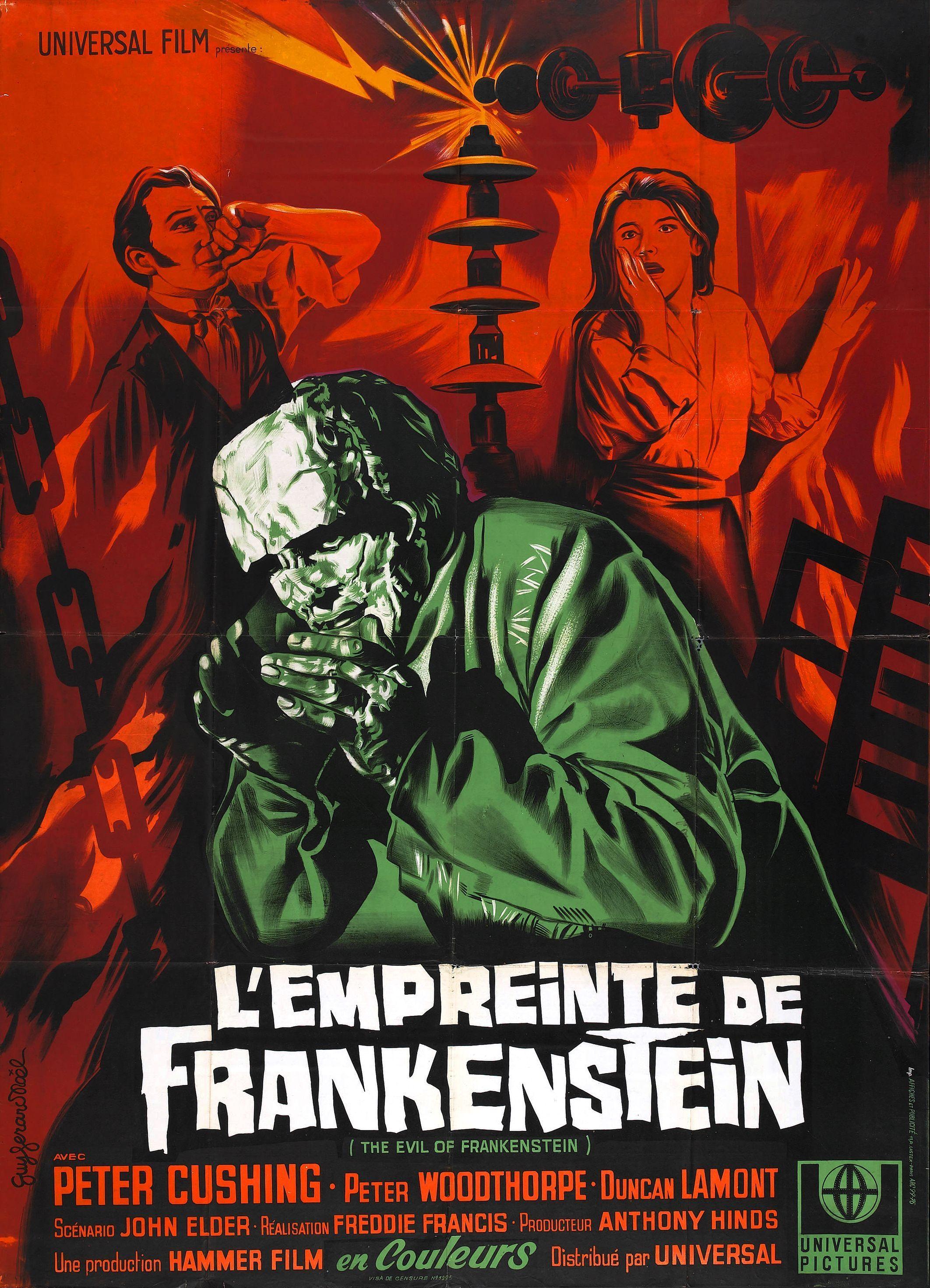 Постер фильма Зло Франкенштейна | Evil of Frankenstein