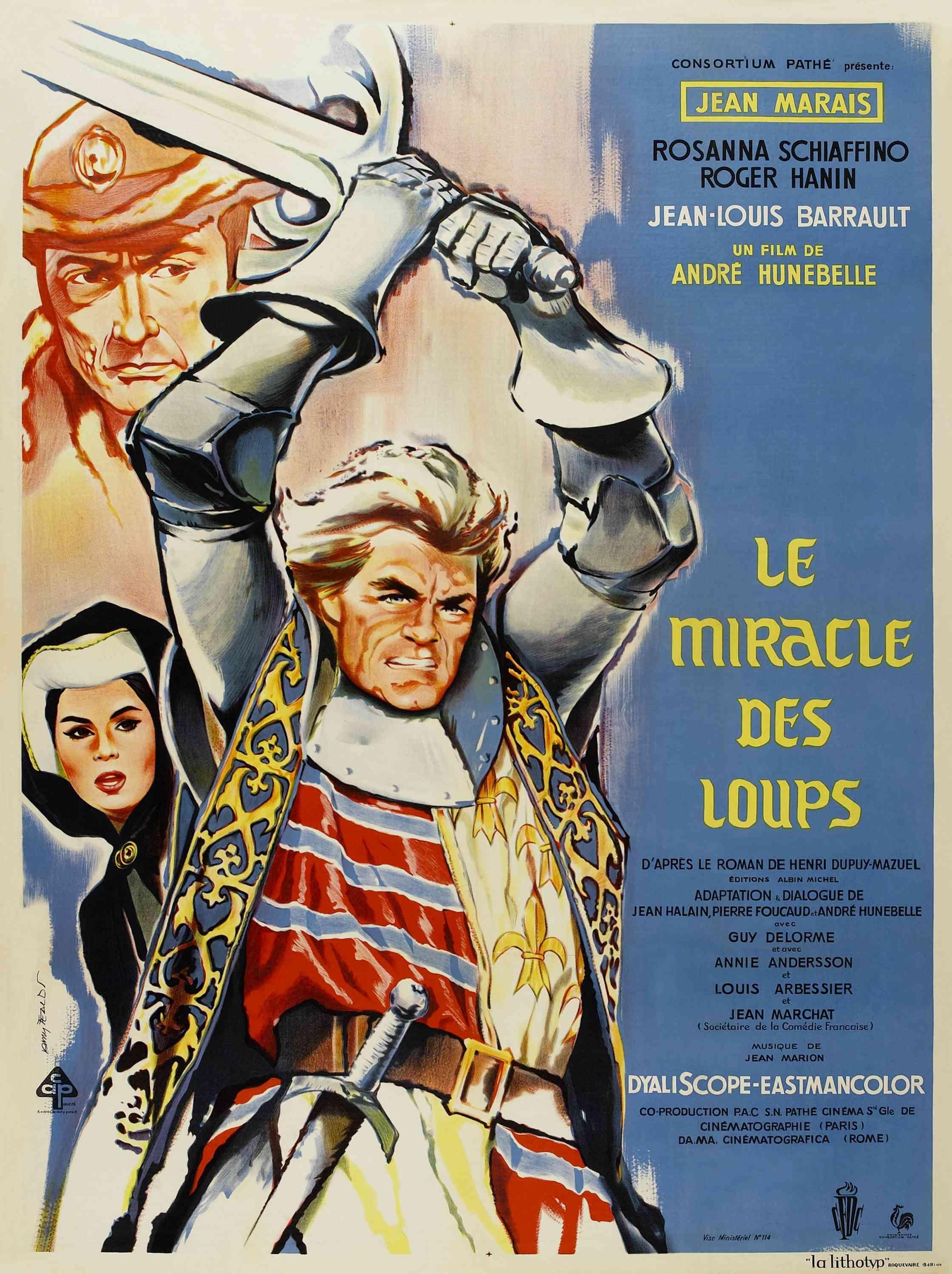 Постер фильма Тайна Бургундского двора | miracle des loups