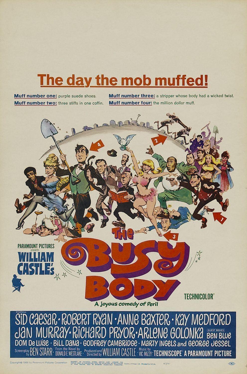 Постер фильма Busy Body