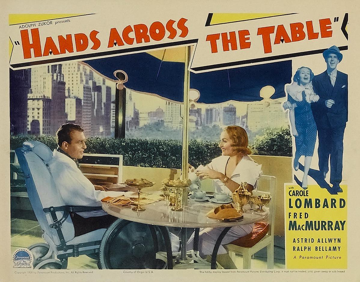 Постер фильма Hands Across the Table