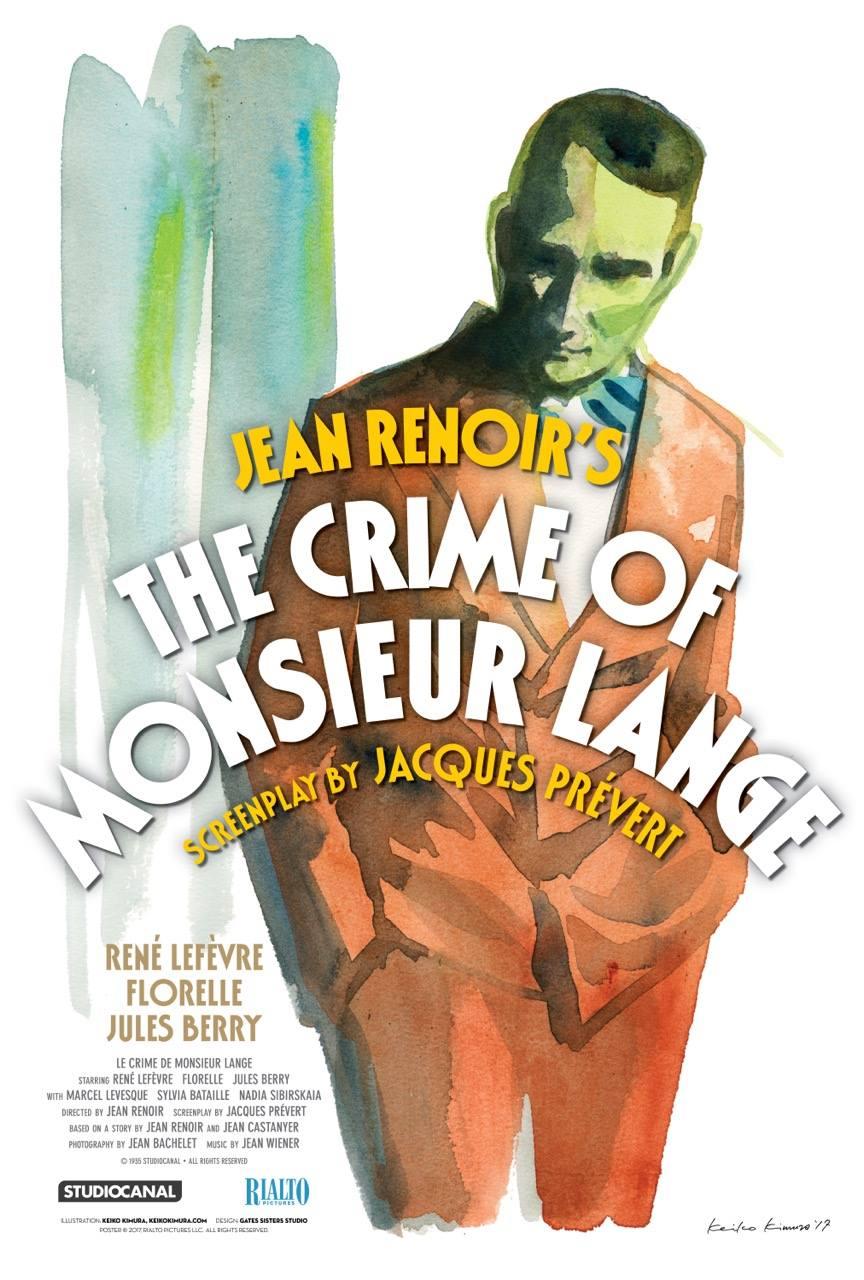 Постер фильма Преступление господина Ланжа | crime de Monsieur Lange