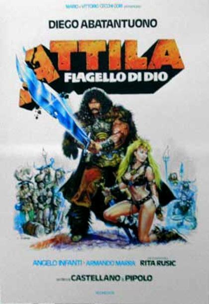 Постер фильма Attila flagello di Dio