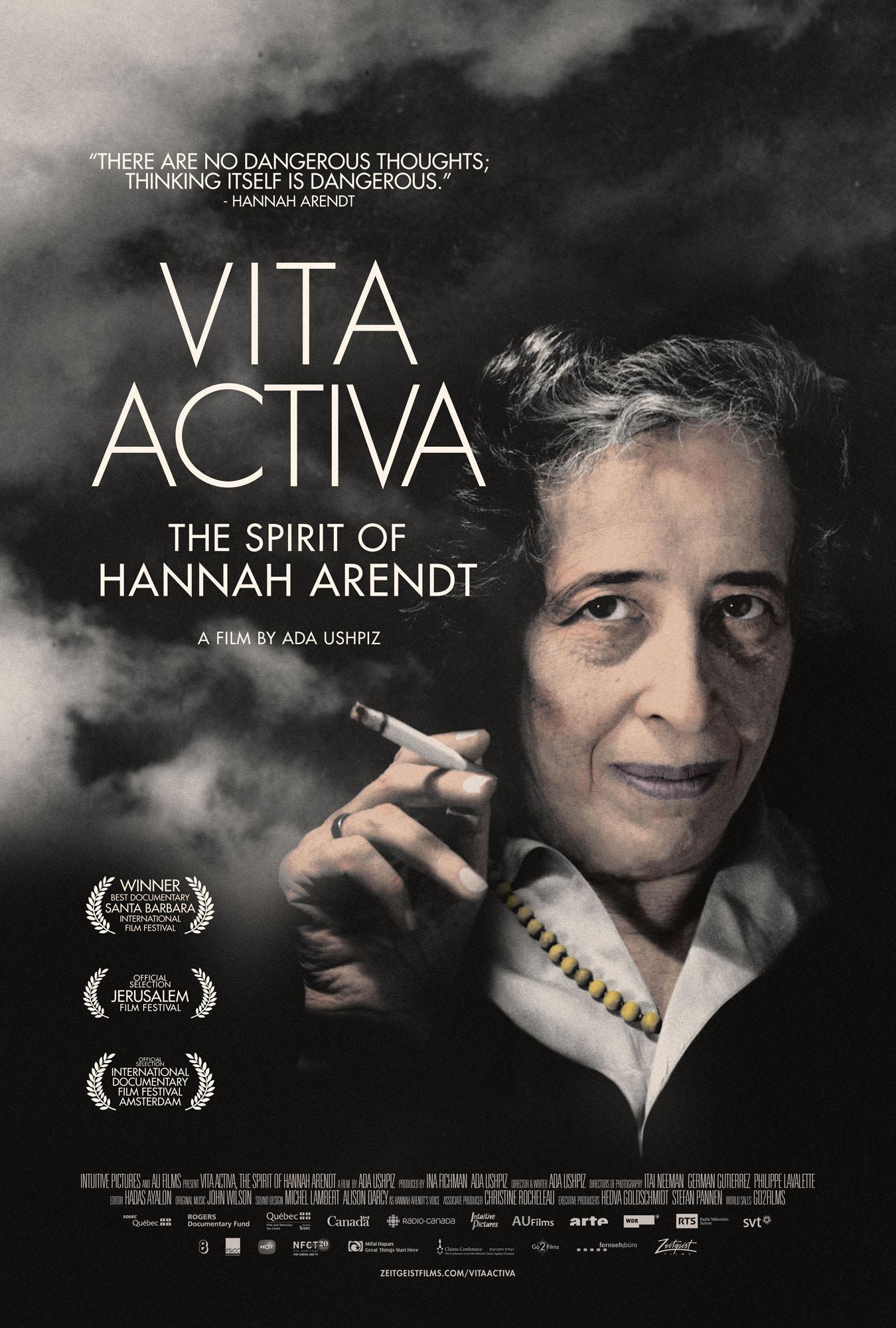 Постер фильма Vita Activa: The Spirit of Hannah Arendt