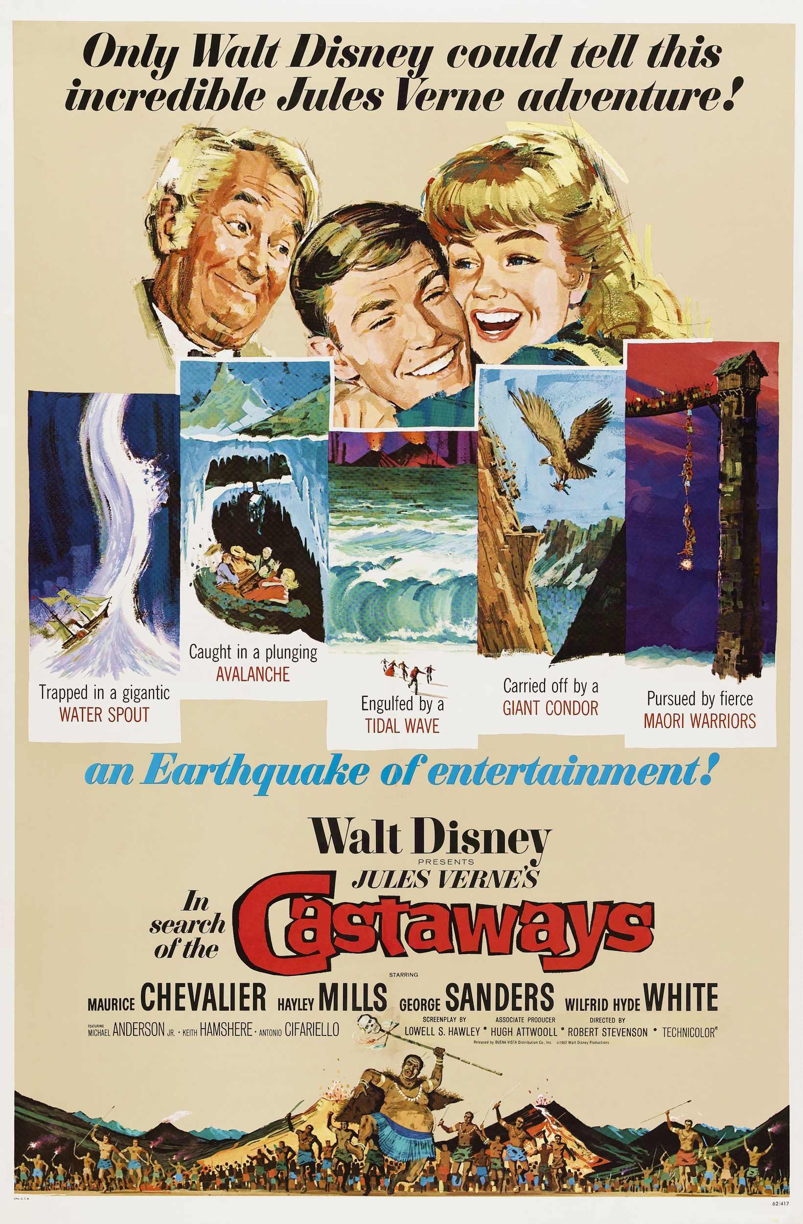Постер фильма В поисках потерпевших кораблекрушение | In Search of the Castaways