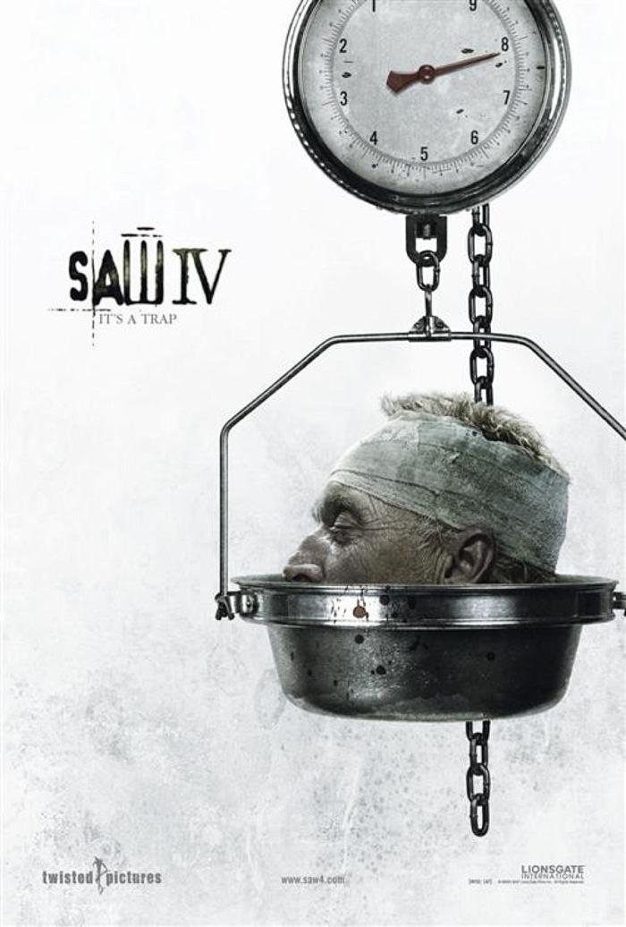 Постер фильма Пила 4 | Saw IV