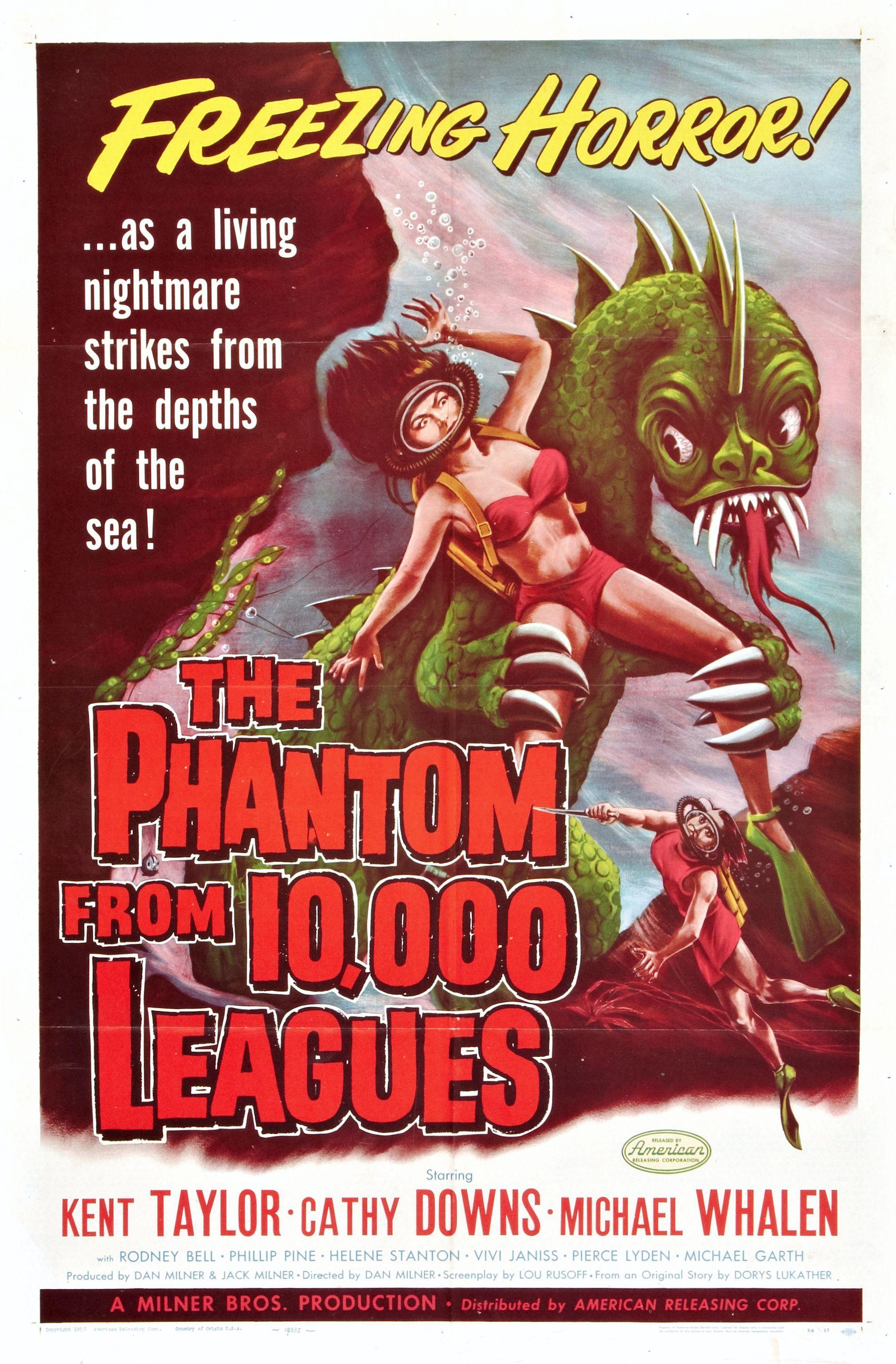 Постер фильма Phantom from 10,000 Leagues