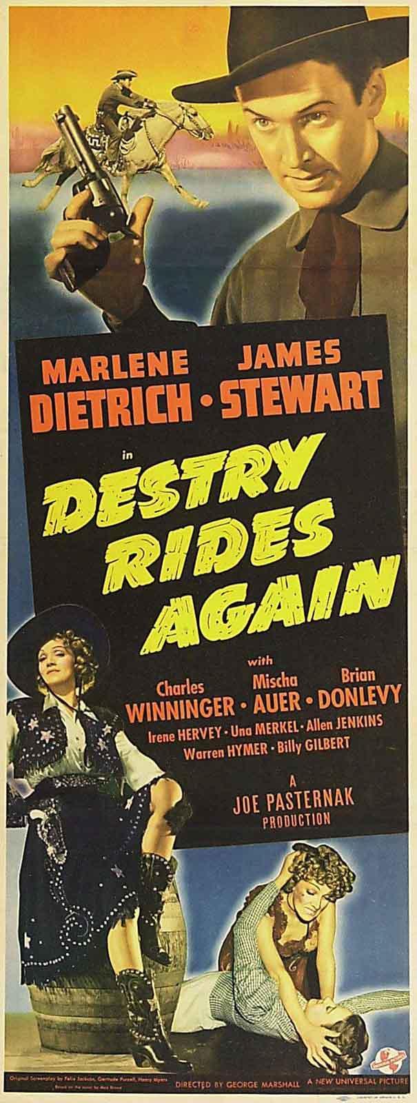 Постер фильма Дестри снова в седле | Destry Rides Again
