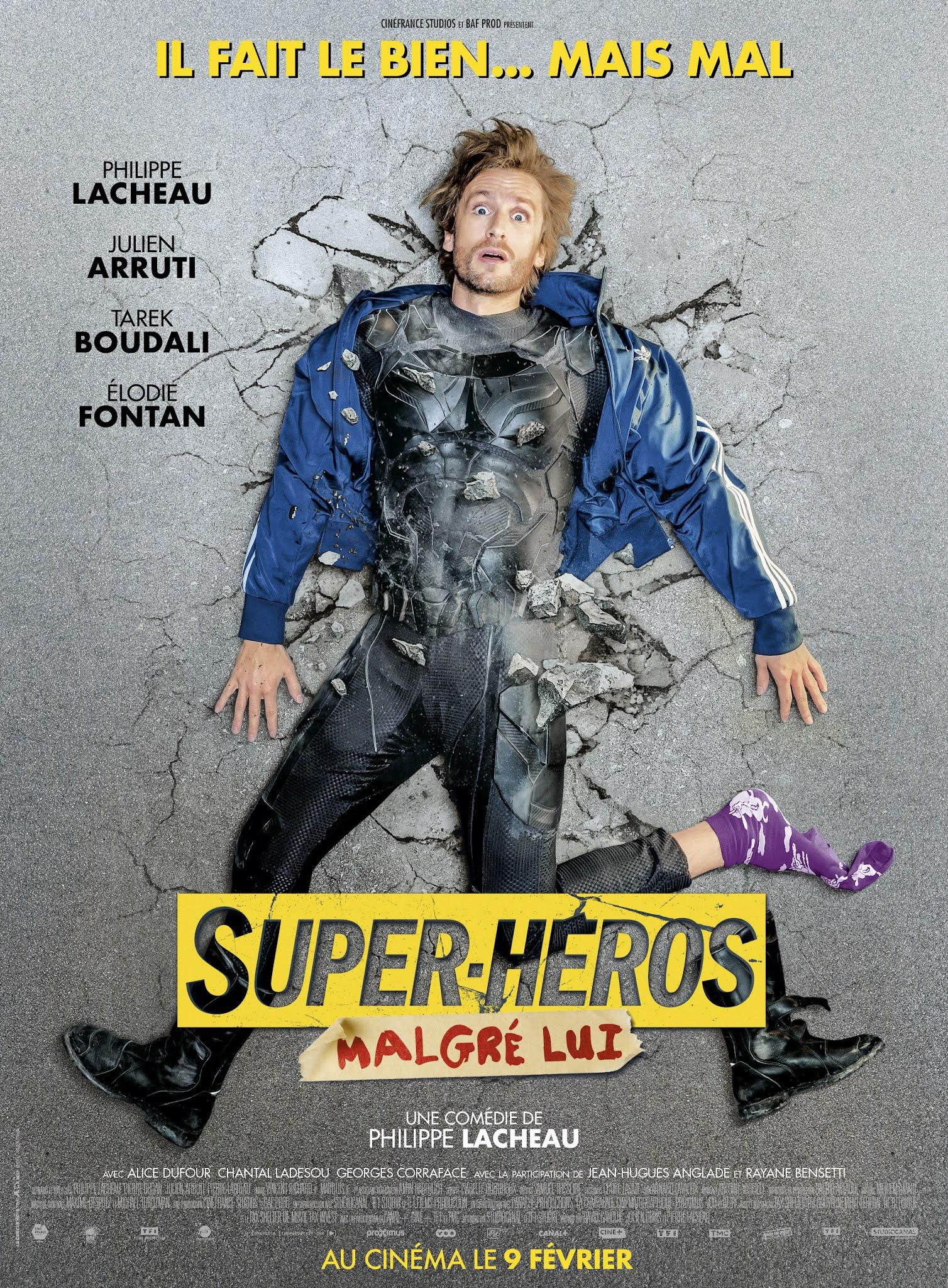 Постер фильма Суперчел | Super-héros malgré lui