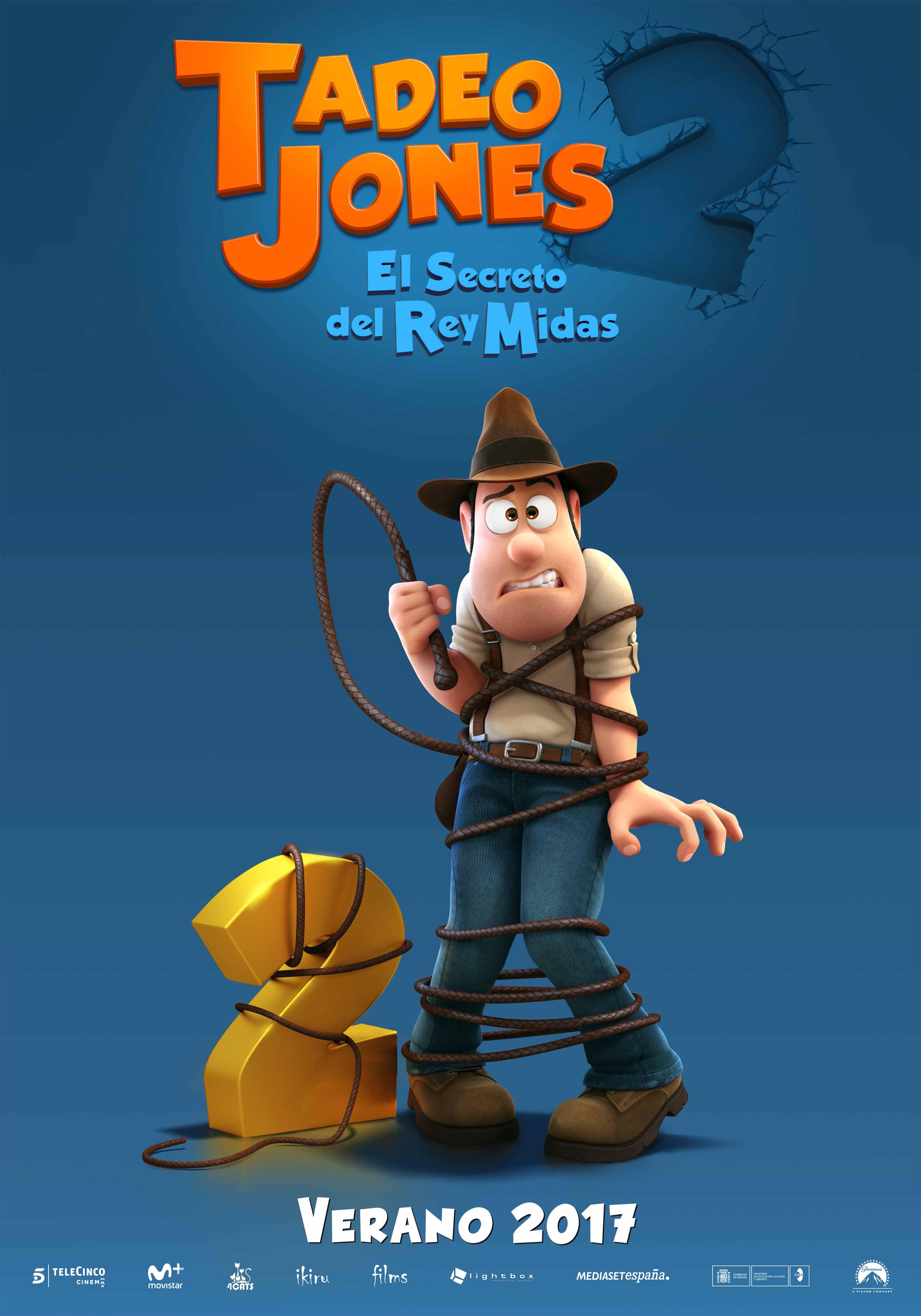 Постер фильма Тэд-путешественник и тайна царя Мидаса | Tadeo Jones 2: El secreto del Rey Midas 