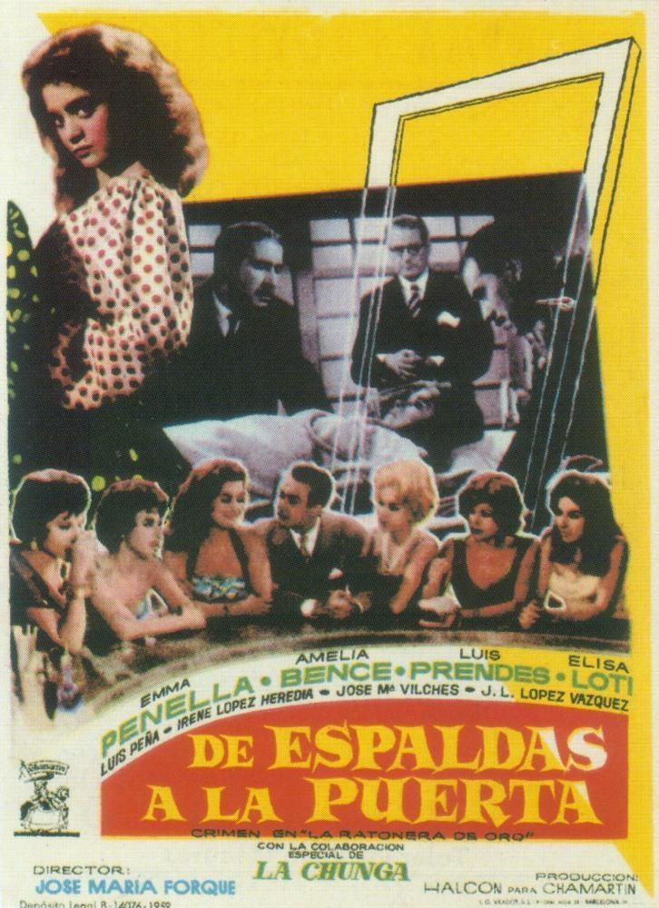 Постер фильма De espaldas a la puerta
