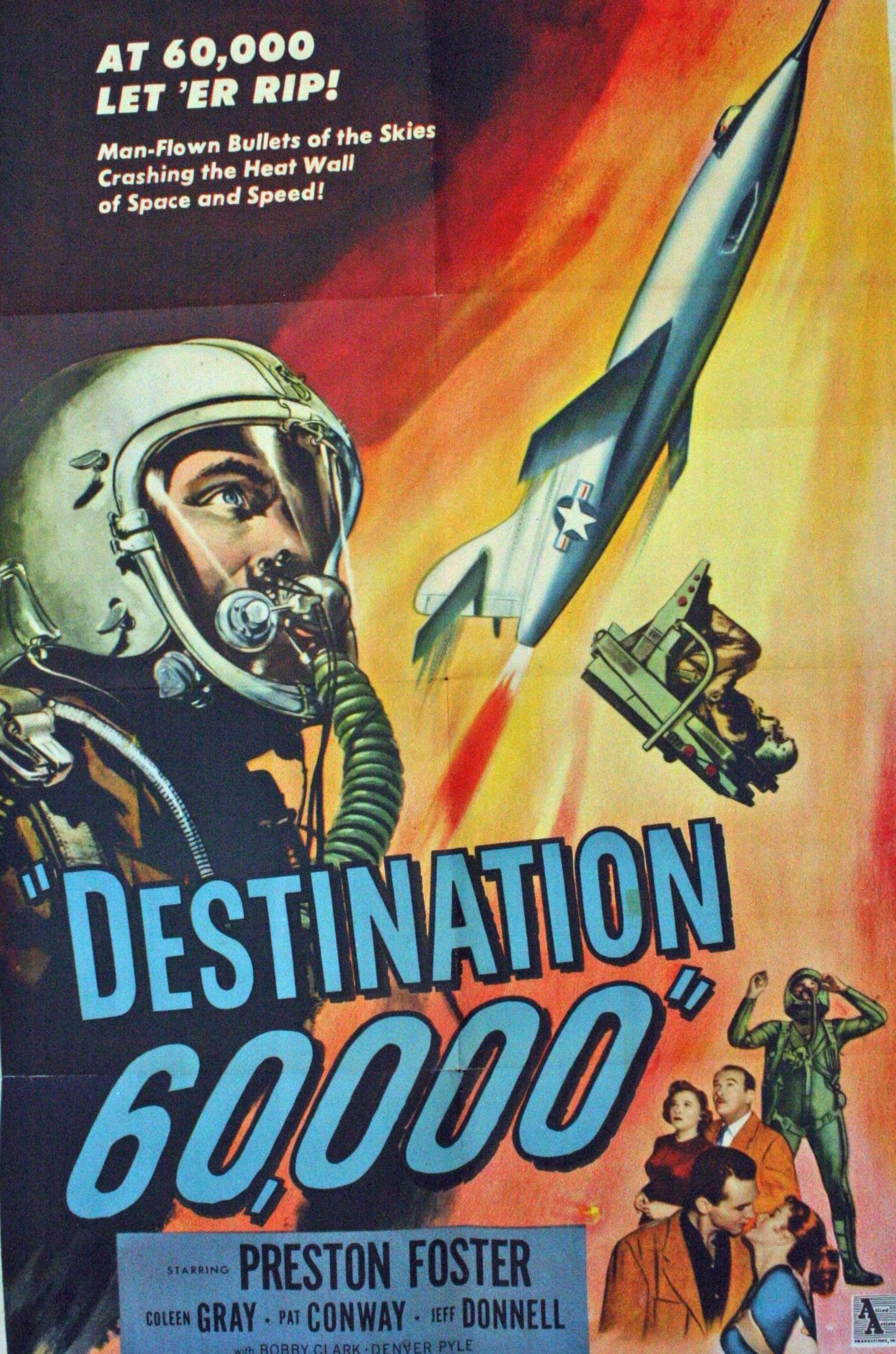 Постер фильма Destination 60,000