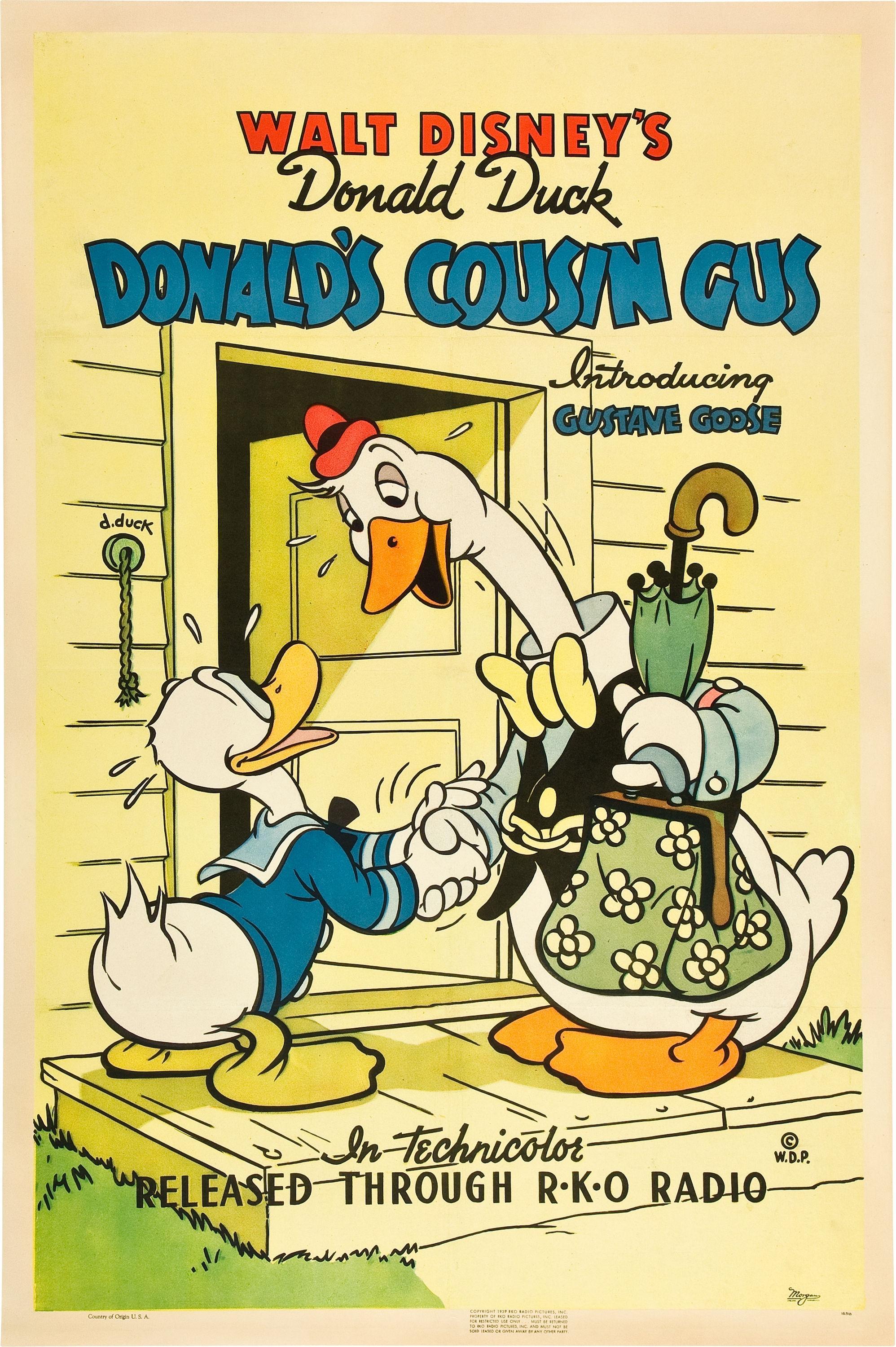 Постер фильма Donald's Cousin Gus