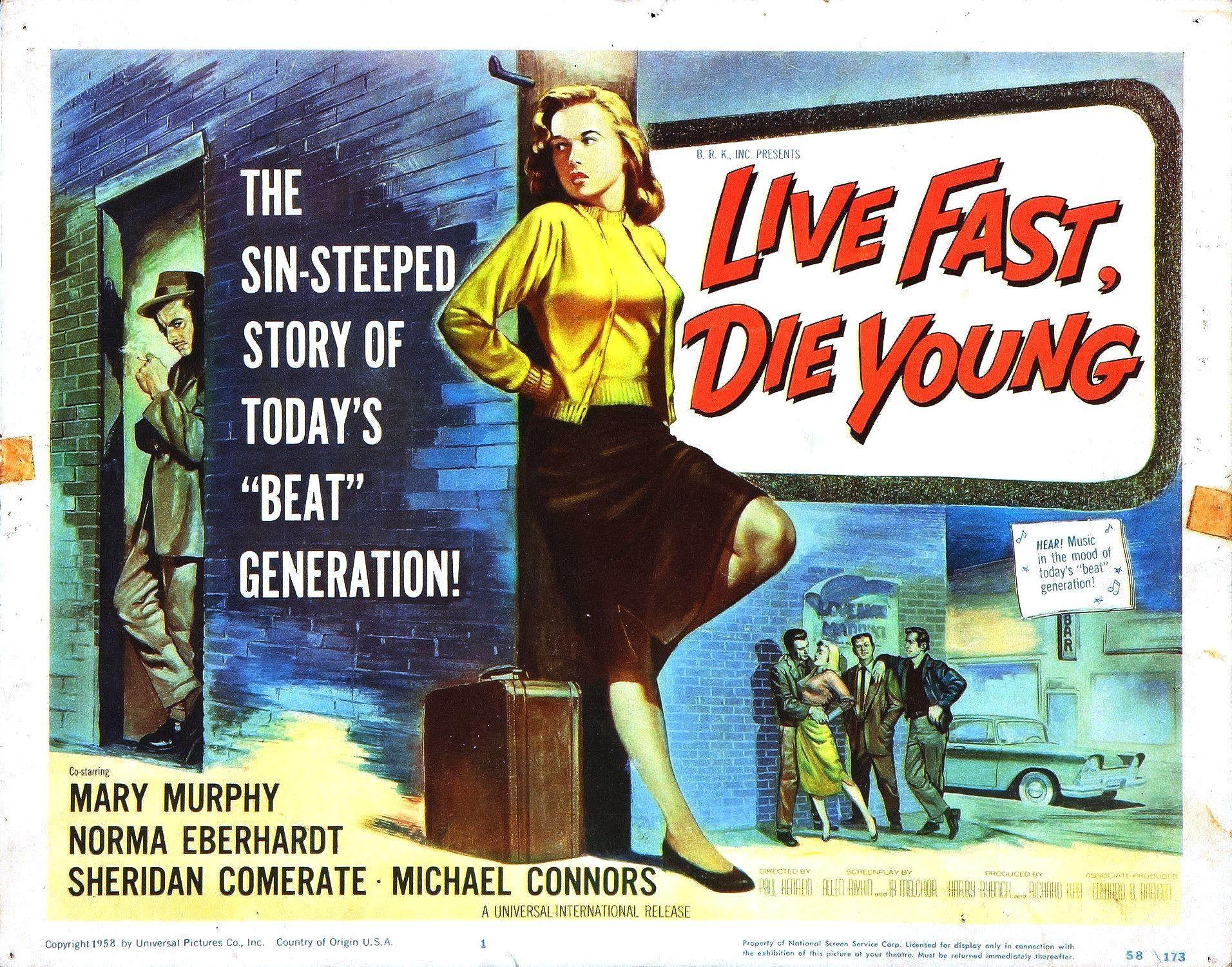 Постер фильма Live Fast, Die Young