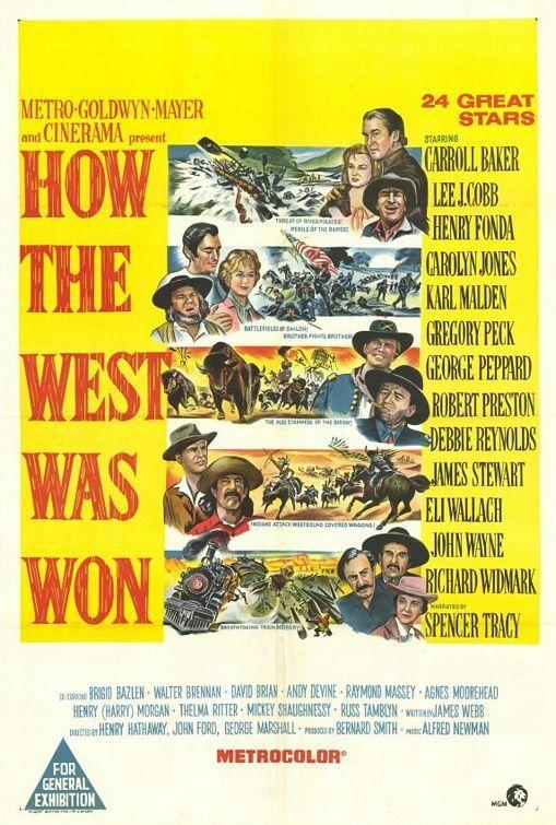Постер фильма Война на Диком Западе | How the West Was Won