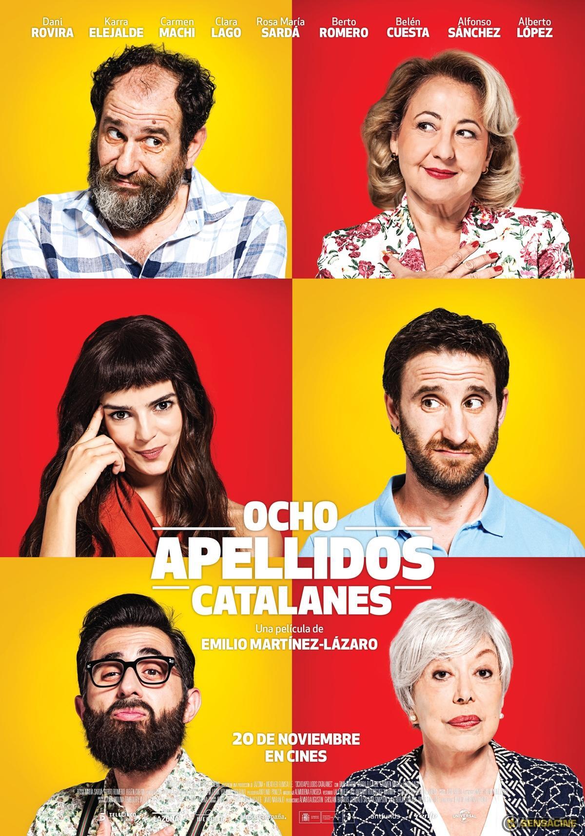 Постер фильма Восемь каталанских фамилий | Ocho apellidos catalanes