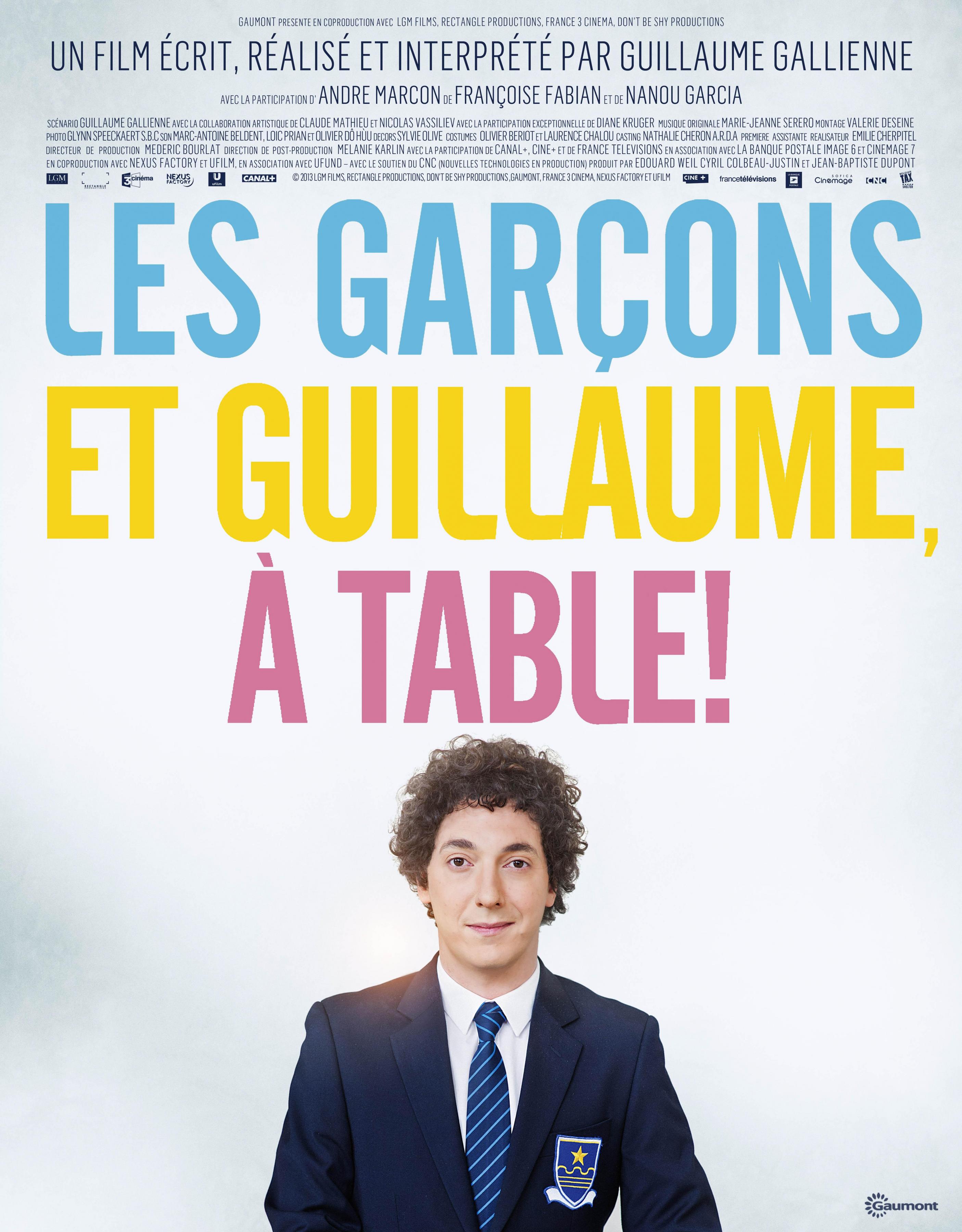 Постер фильма Я, снова я и мама | Les garçons et Guillaume, à table!