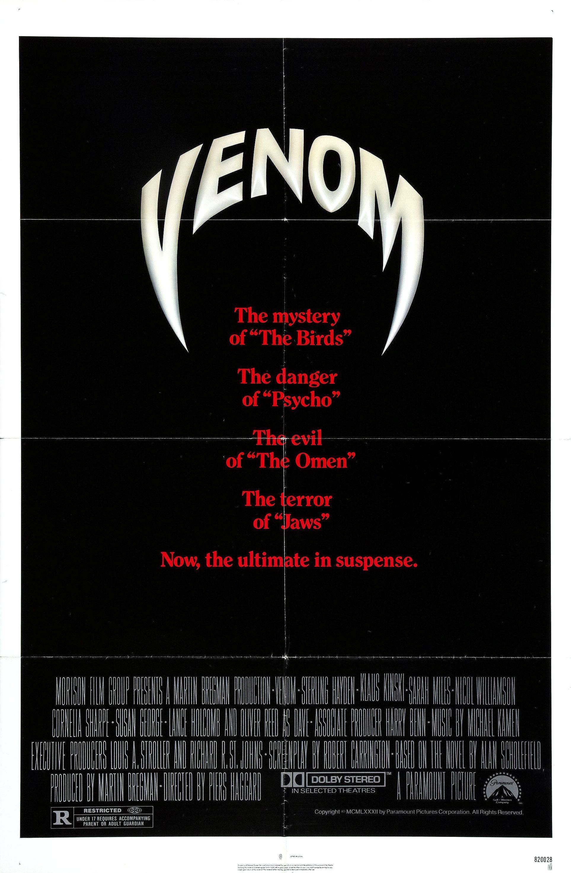 Постер фильма Змеиный яд | Venom