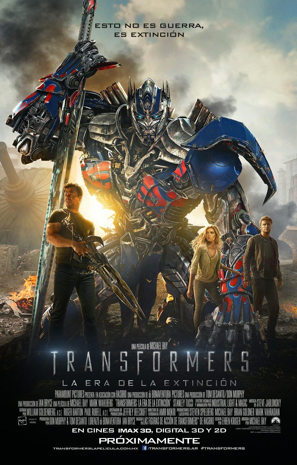 Постер фильма Трансформеры: Эпоха истребления | Transformers: Age of Extinction